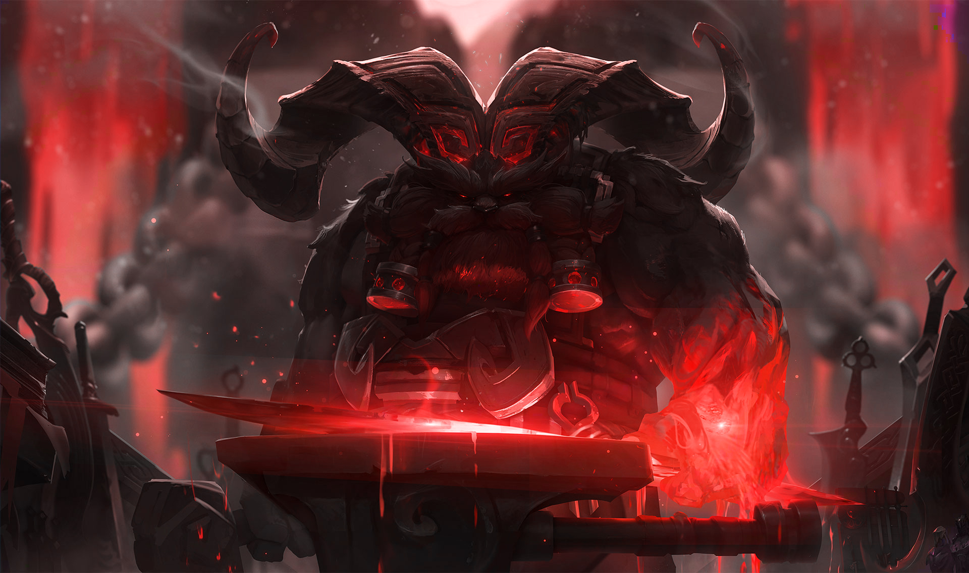 Summoners Rift Firefight Ornn League Of Legends 1920x1135