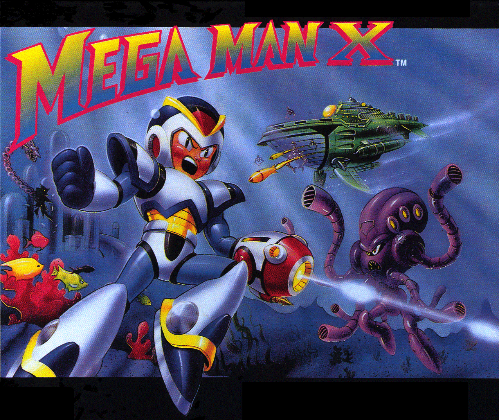 Video Game Mega Man X 1719x1446