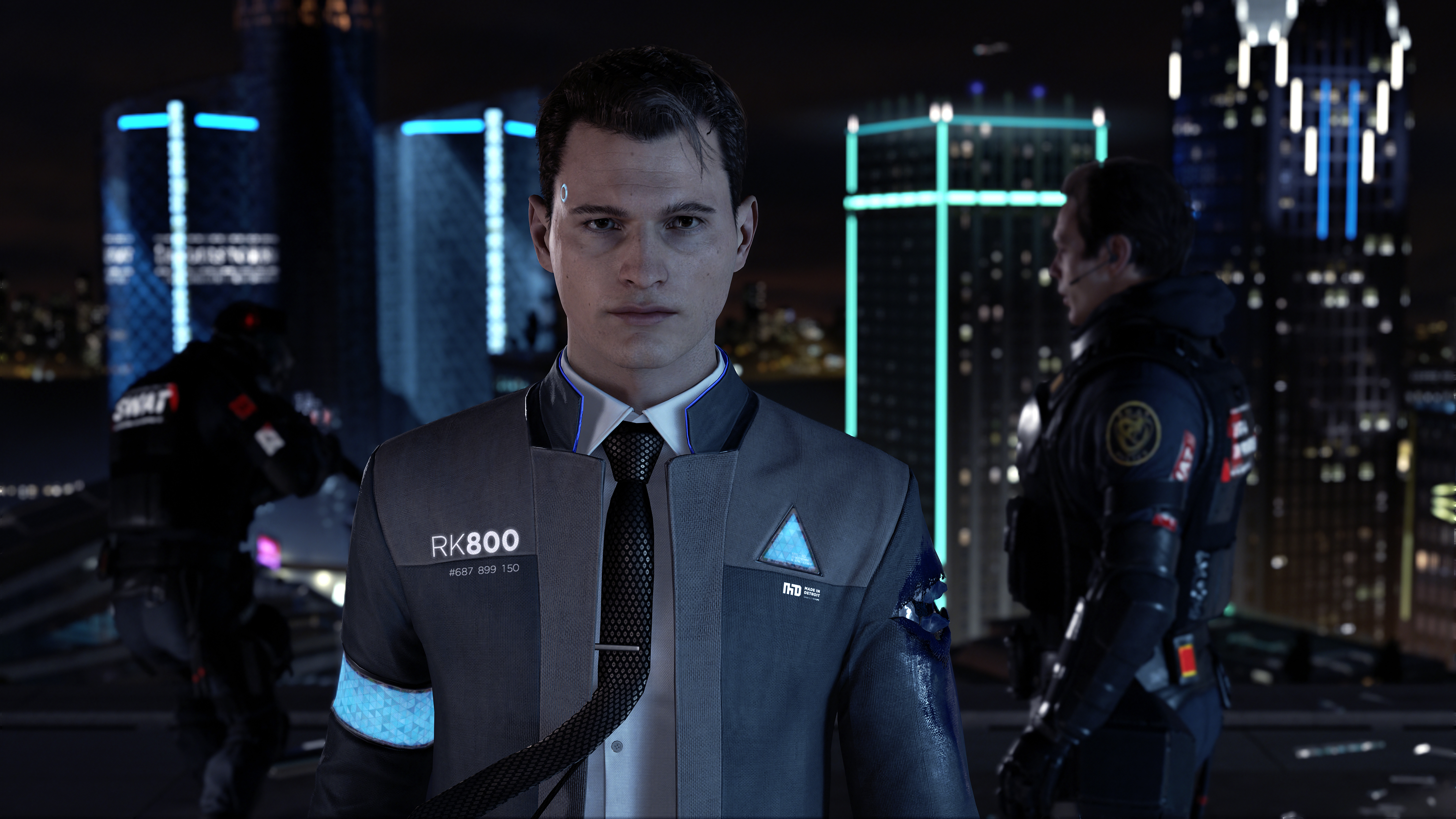 Video Games Detroit Become Human PlayStation 4 Detroit Become Human Connor Detroit Become Human Quan 3840x2160
