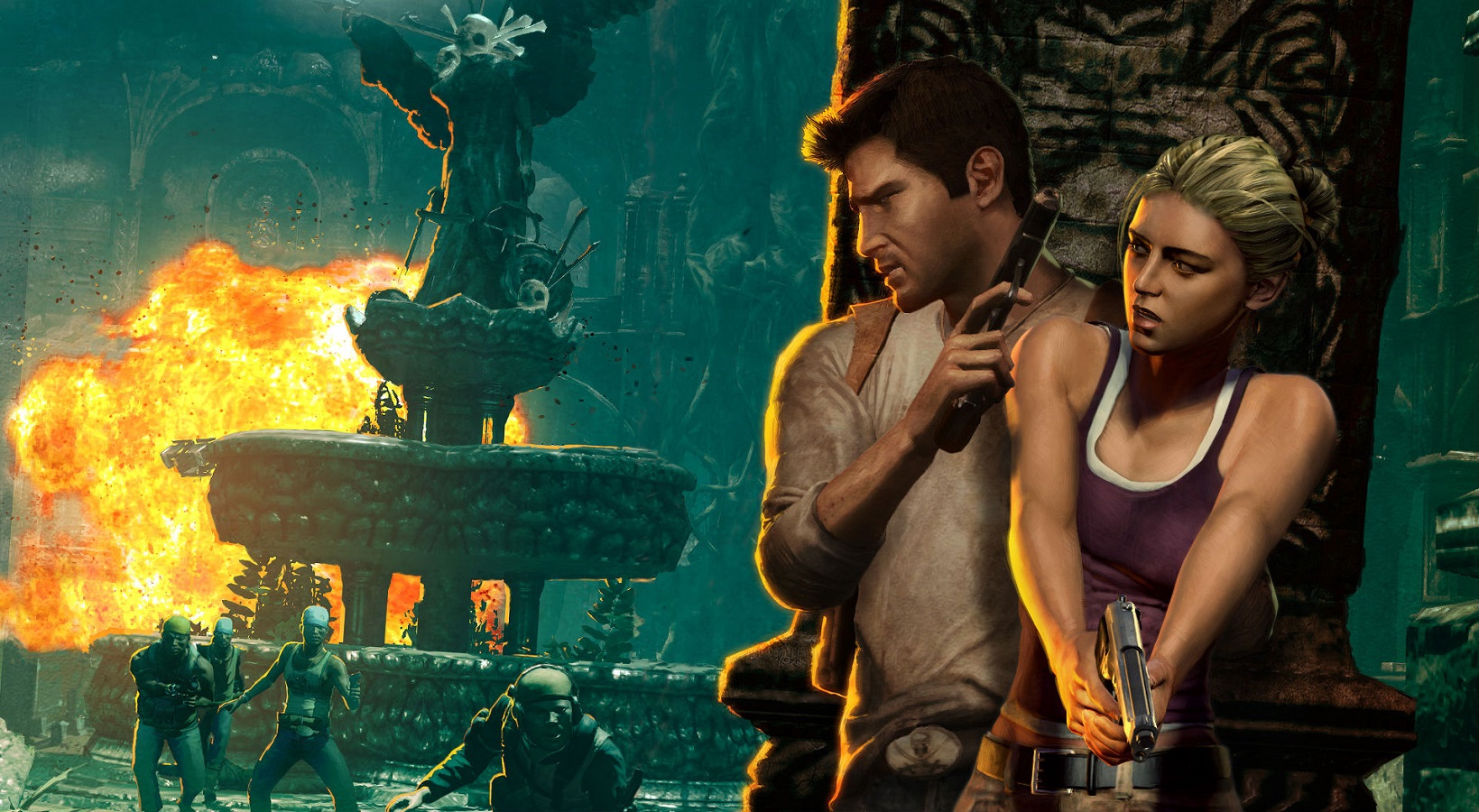 Uncharted Drakes Fortune Video Games Nathan Drake PlayStation 3 PlayStation PlayStation 4 Uncharted  1639x900