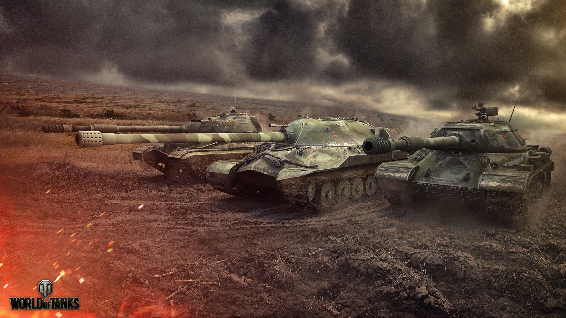 World Of Tanks Tank Wargaming Video Games IS 7 IS 4 1920x1080