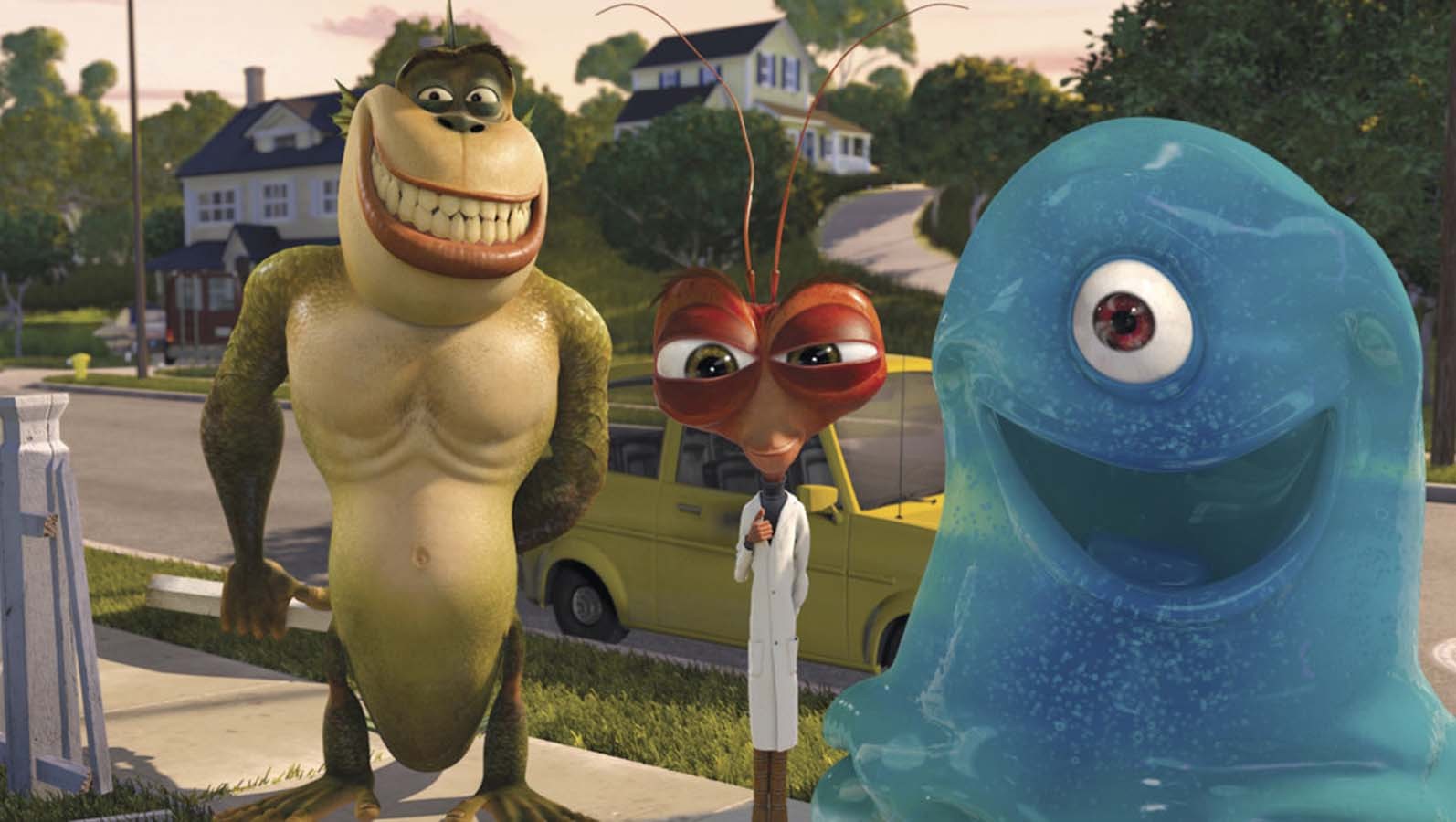 Monsters Vs Aliens Movies Animated Movies 2009 Year 1594x900