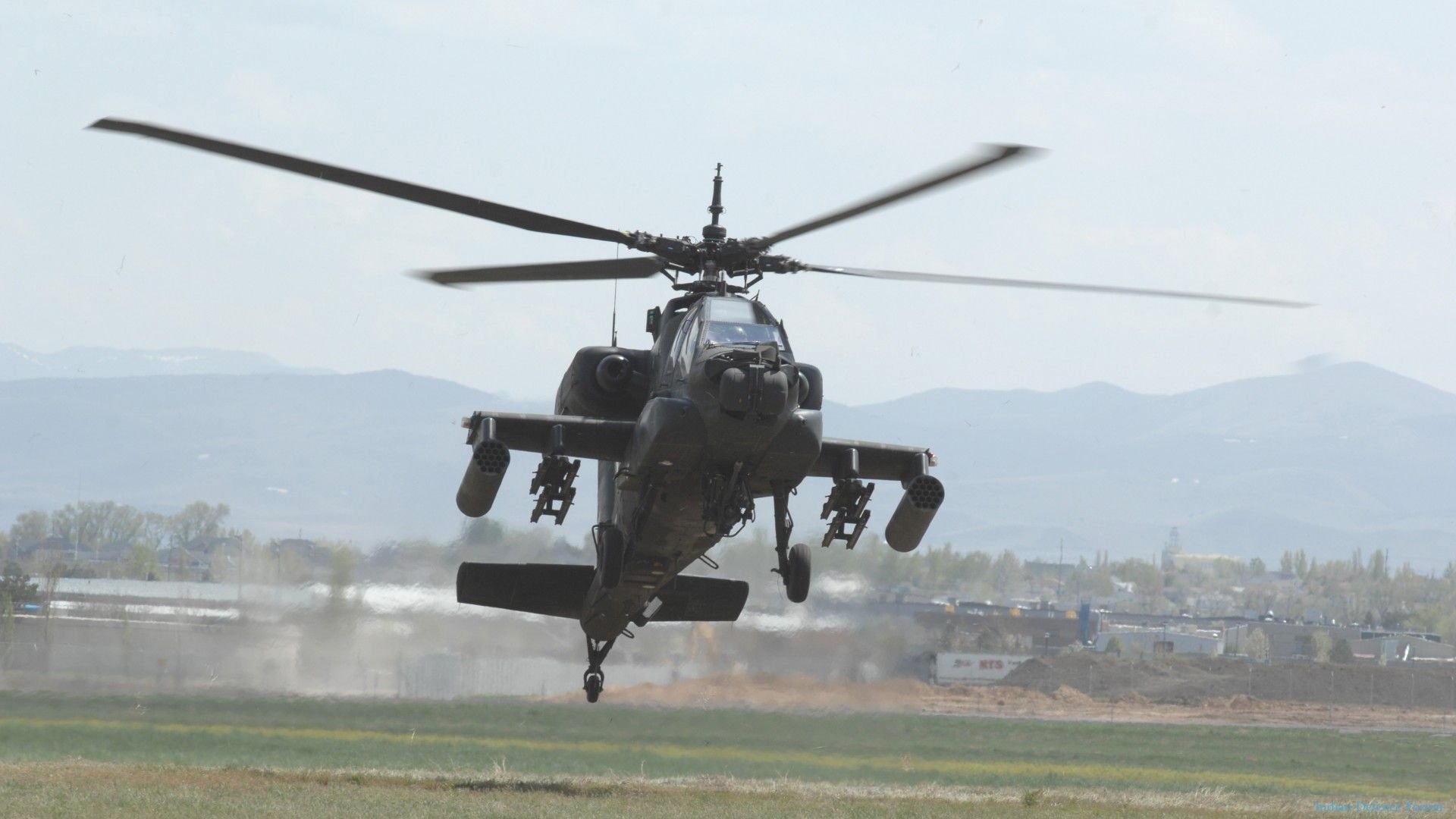 Helicopters Military Aircraft Boeing AH 64 Apache 1920x1080