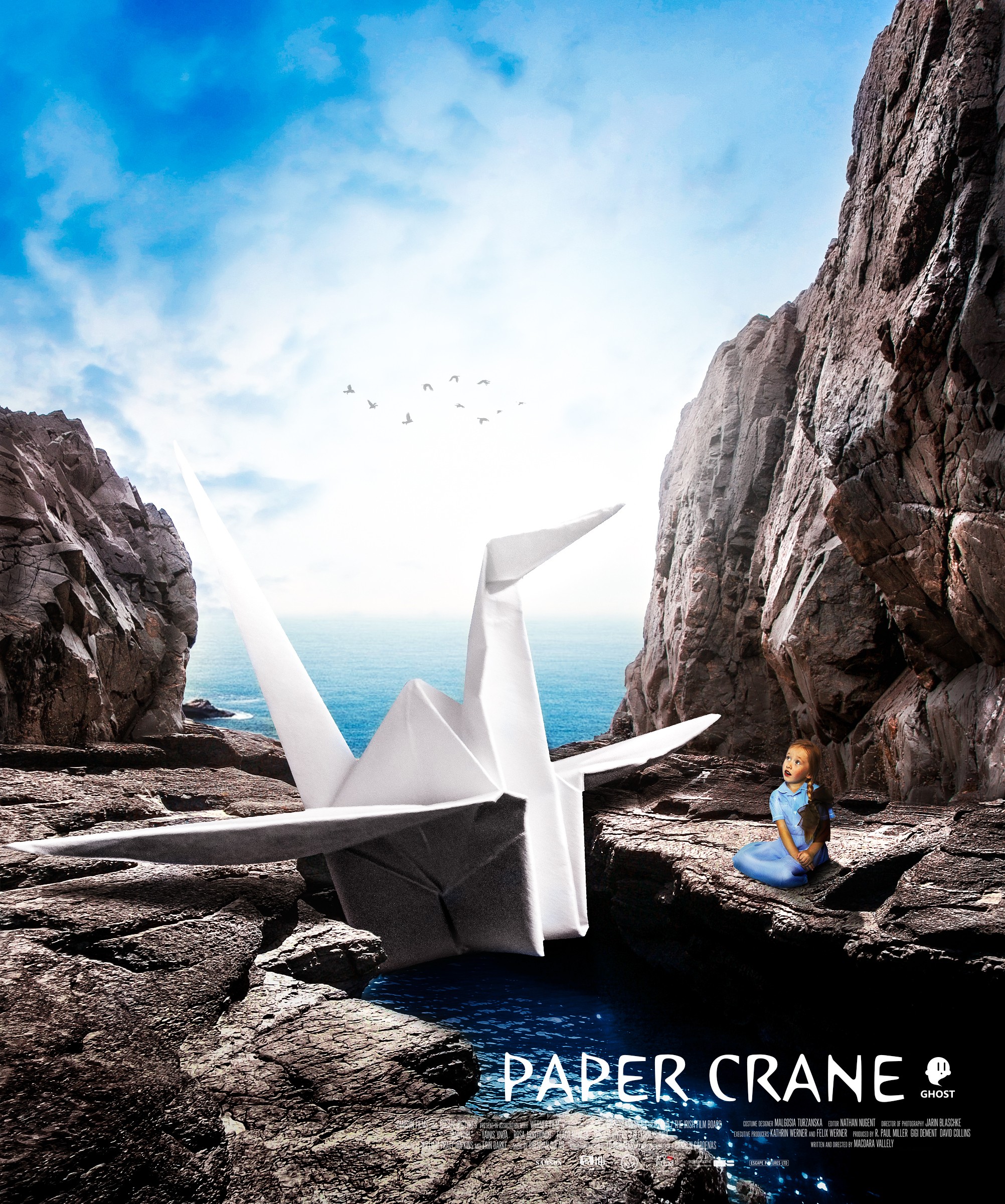 Sea Origami Paper Cranes 2004x2401