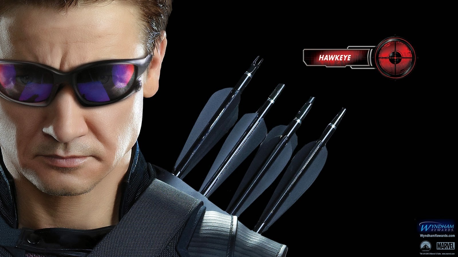 Marvel Comics Jeremy Renner The Avengers Hawkeye 1600x900