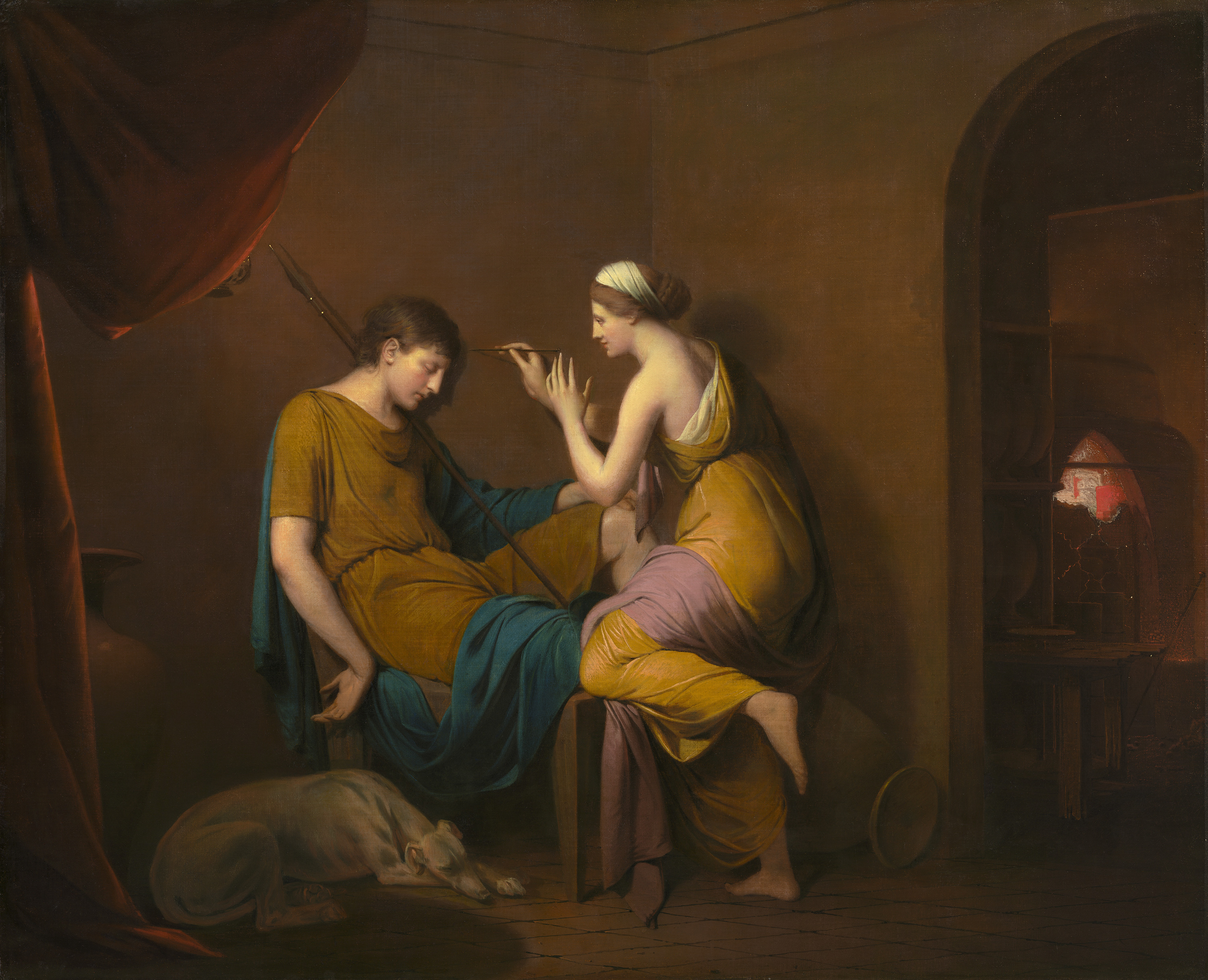 Joseph Wright Classic Art Painting Women Men 3000x2435