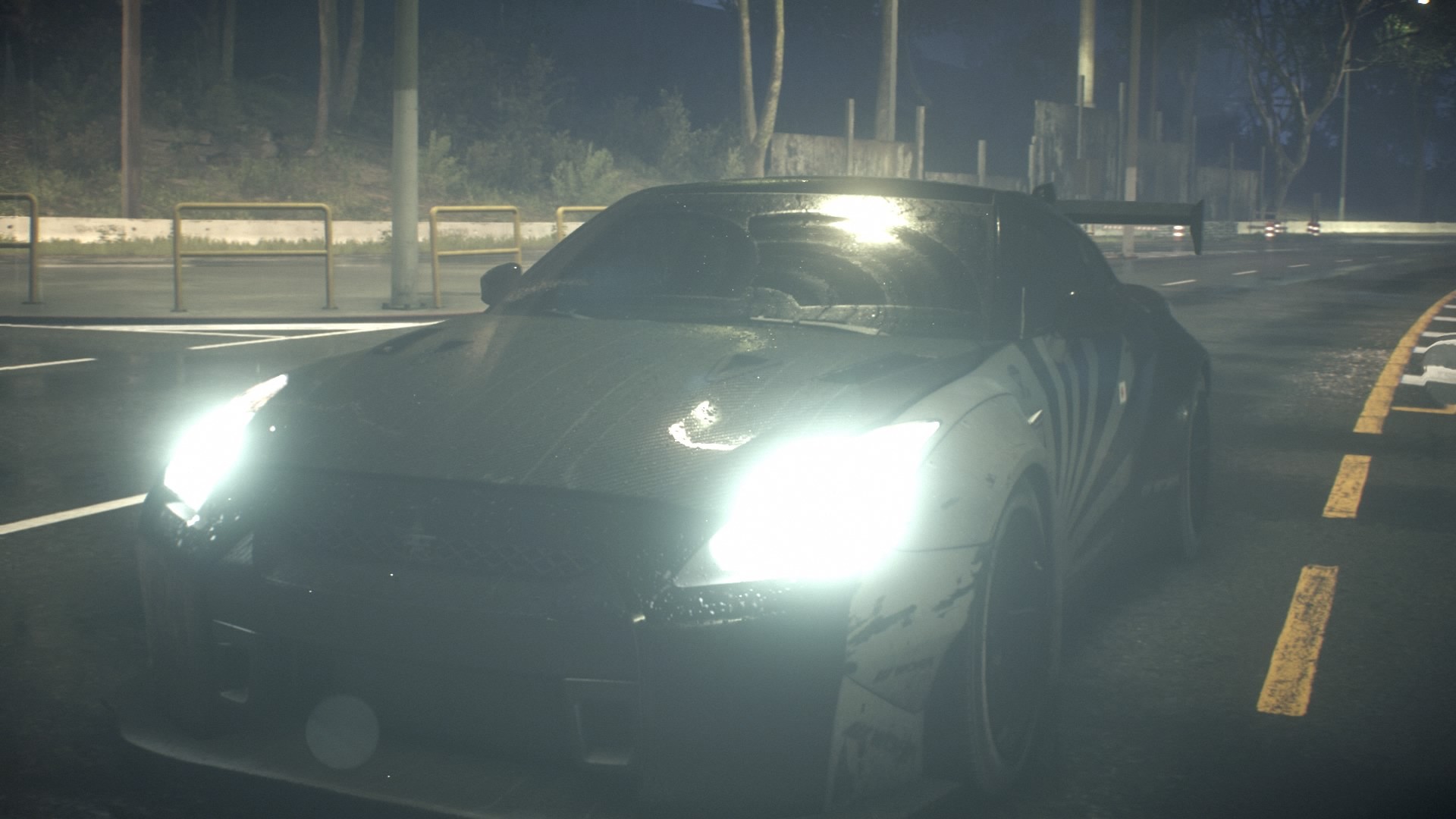 Nissan GTR Nissan GT R R35 PlayStation 4 Need For Speed Video Games 1920x1080
