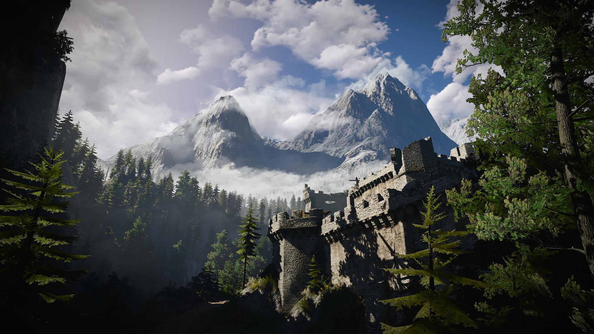 The Witcher 3 Wild Hunt Kaer Morhen The Witcher Screen Shot 1920x1080