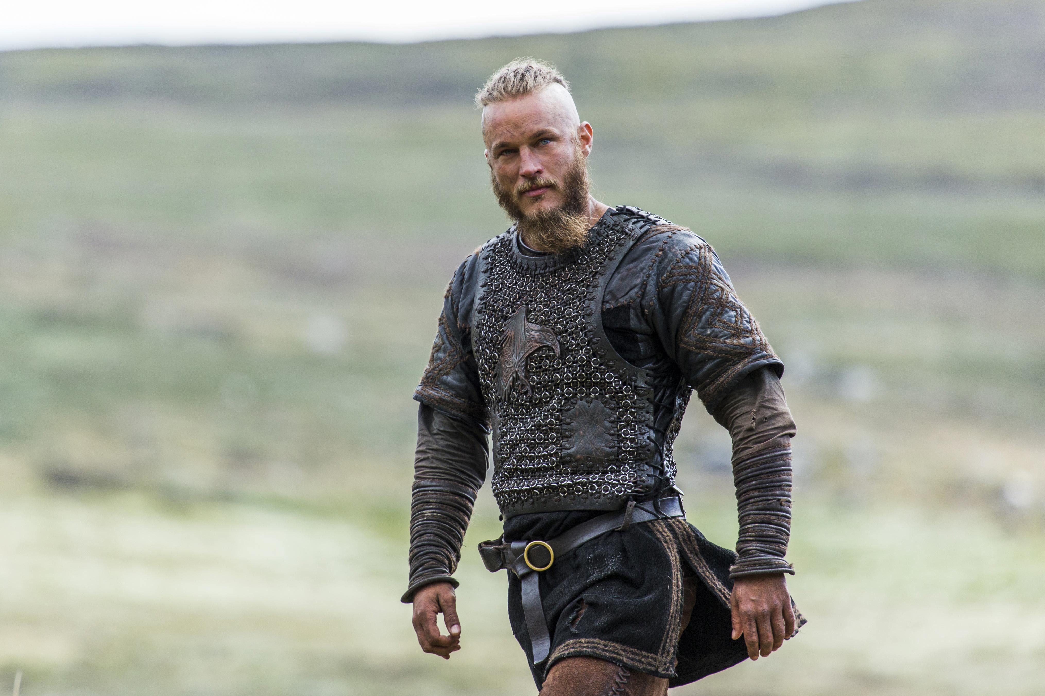 Travis Fimmel Ragnar Lothbrok TV Show Vikings TV Show 4058x2706