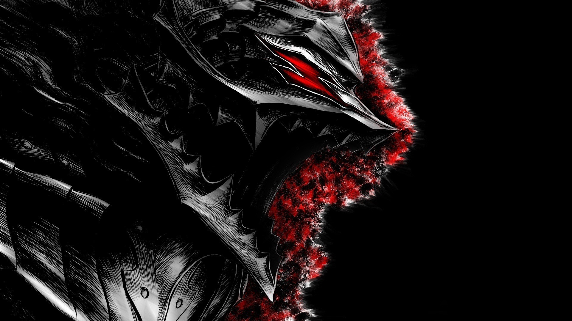 Armor Artwork Digital Art Berserk Guts Kentaro Miura Manga 1920x1080