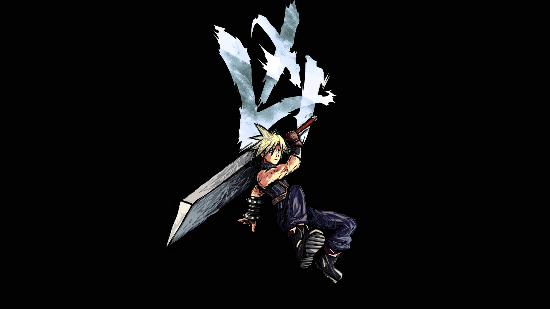 Final Fantasy Vii Cloud Strife Final Fantasy Buster Sword 1920x1080