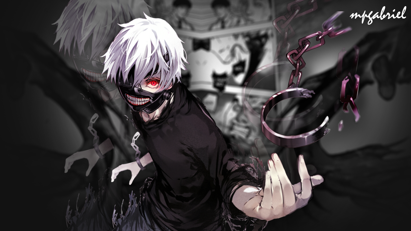 Tokyo Ghoul Kaneki Ken 1600x900