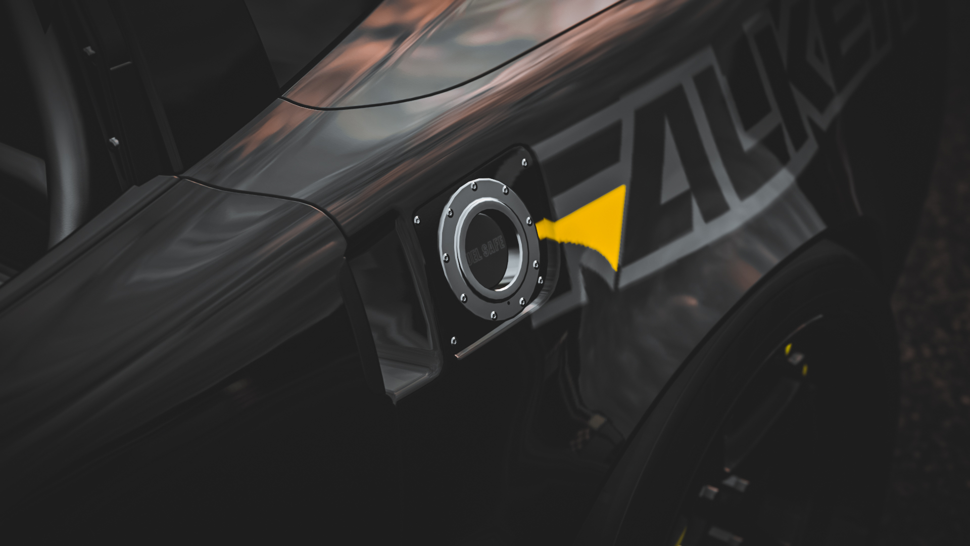 Formula Drift Car Vehicle Video Games Forza Forza Horizon 4 Chevrolet Corvette Corvette Corvette C6 1920x1080