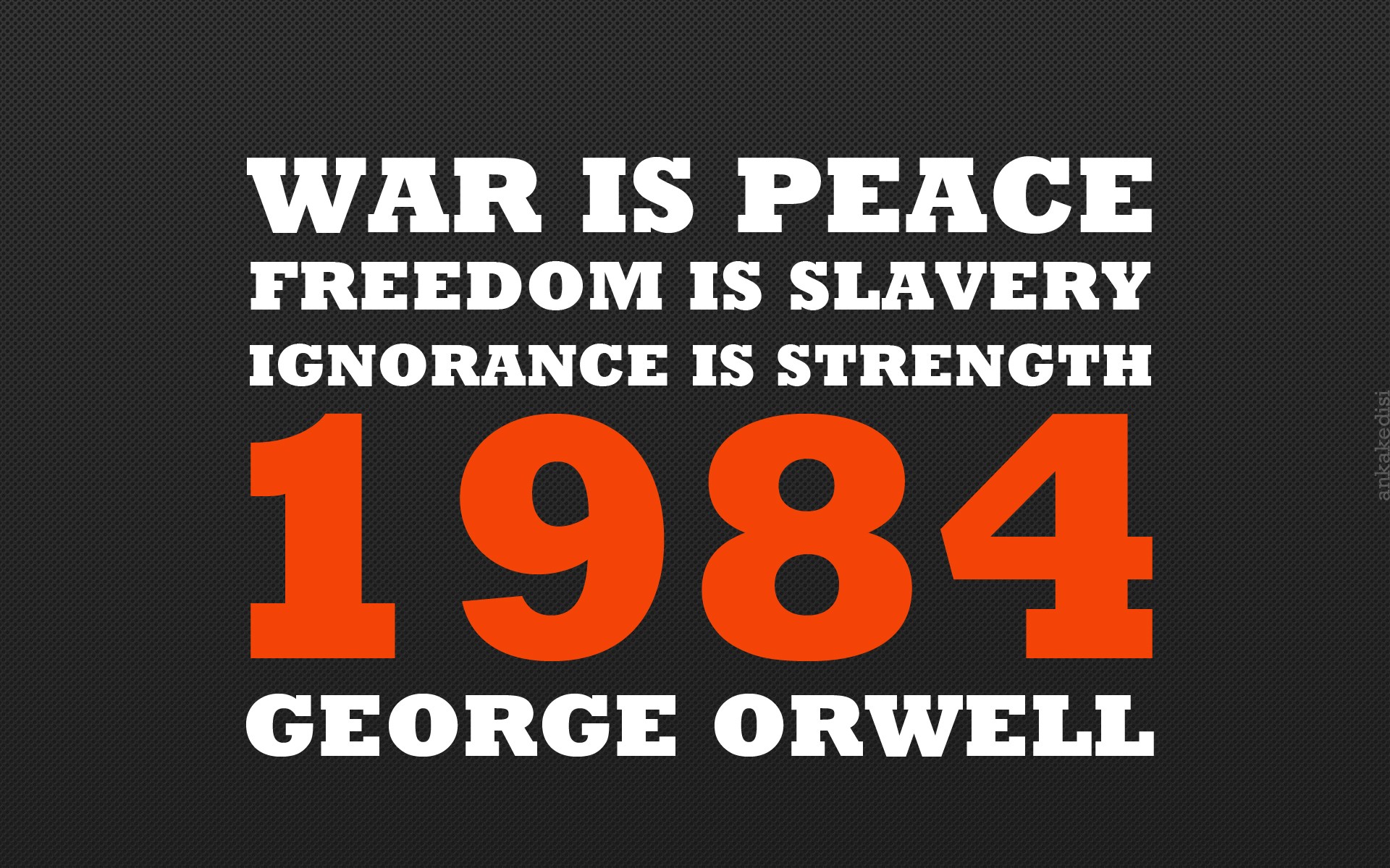 George Orwell 1984 Literature 1984 Year 1920x1200