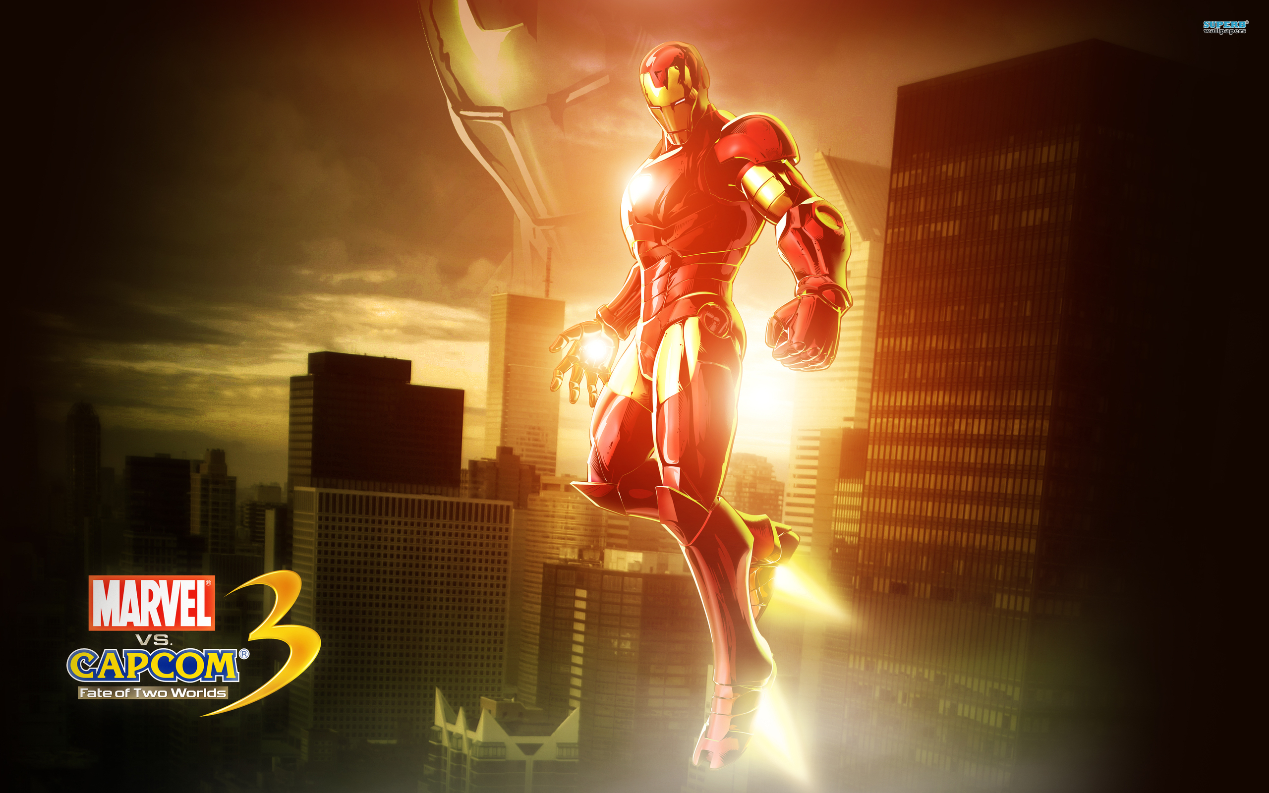 Superhero Iron Man Video Games Marvel Vs Capcom 3 2560x1600