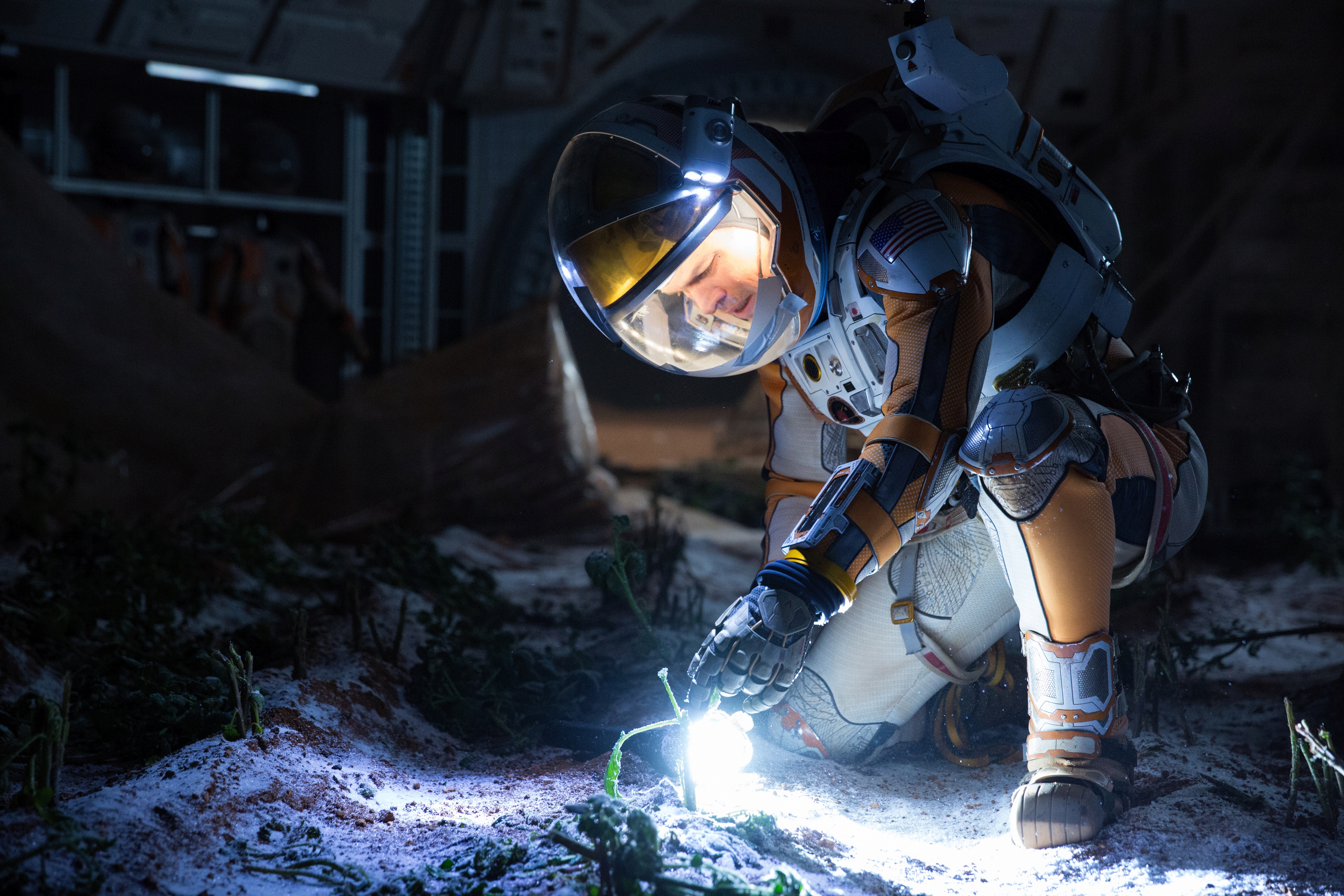 The Martian Astronaut Matt Damon 5800x3867