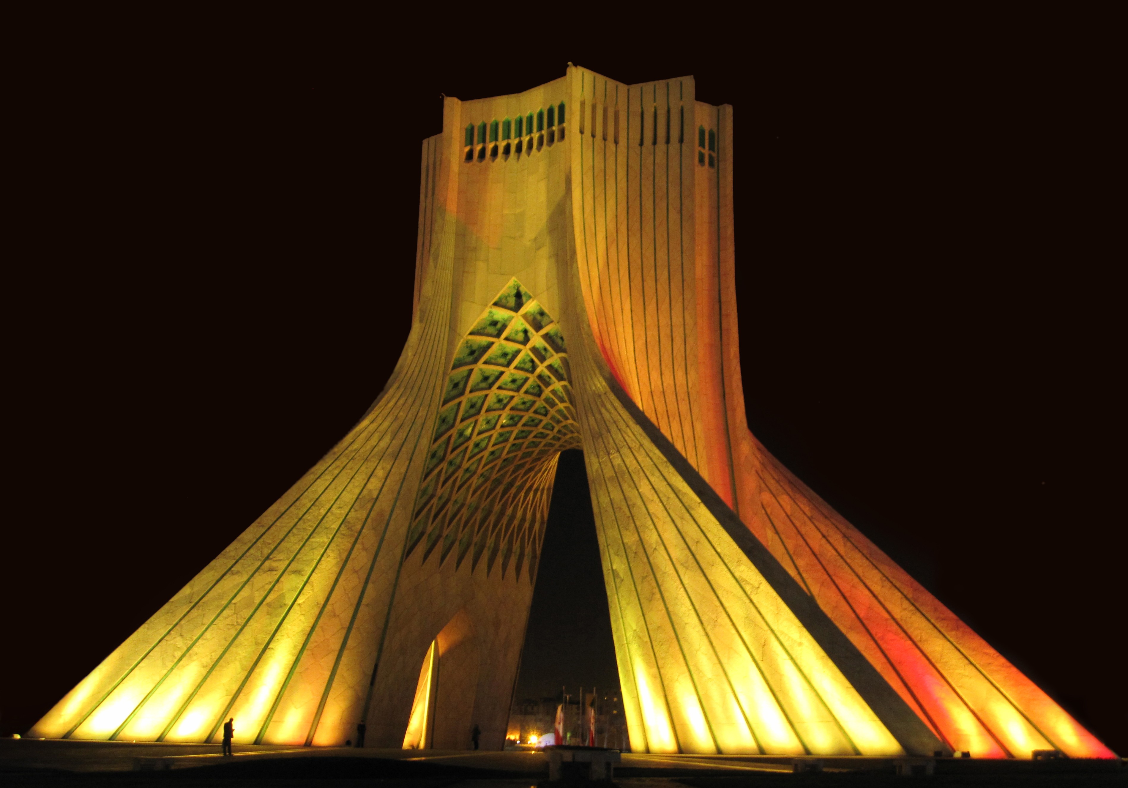 Iran Tehran City Azadi Square 3797x2652