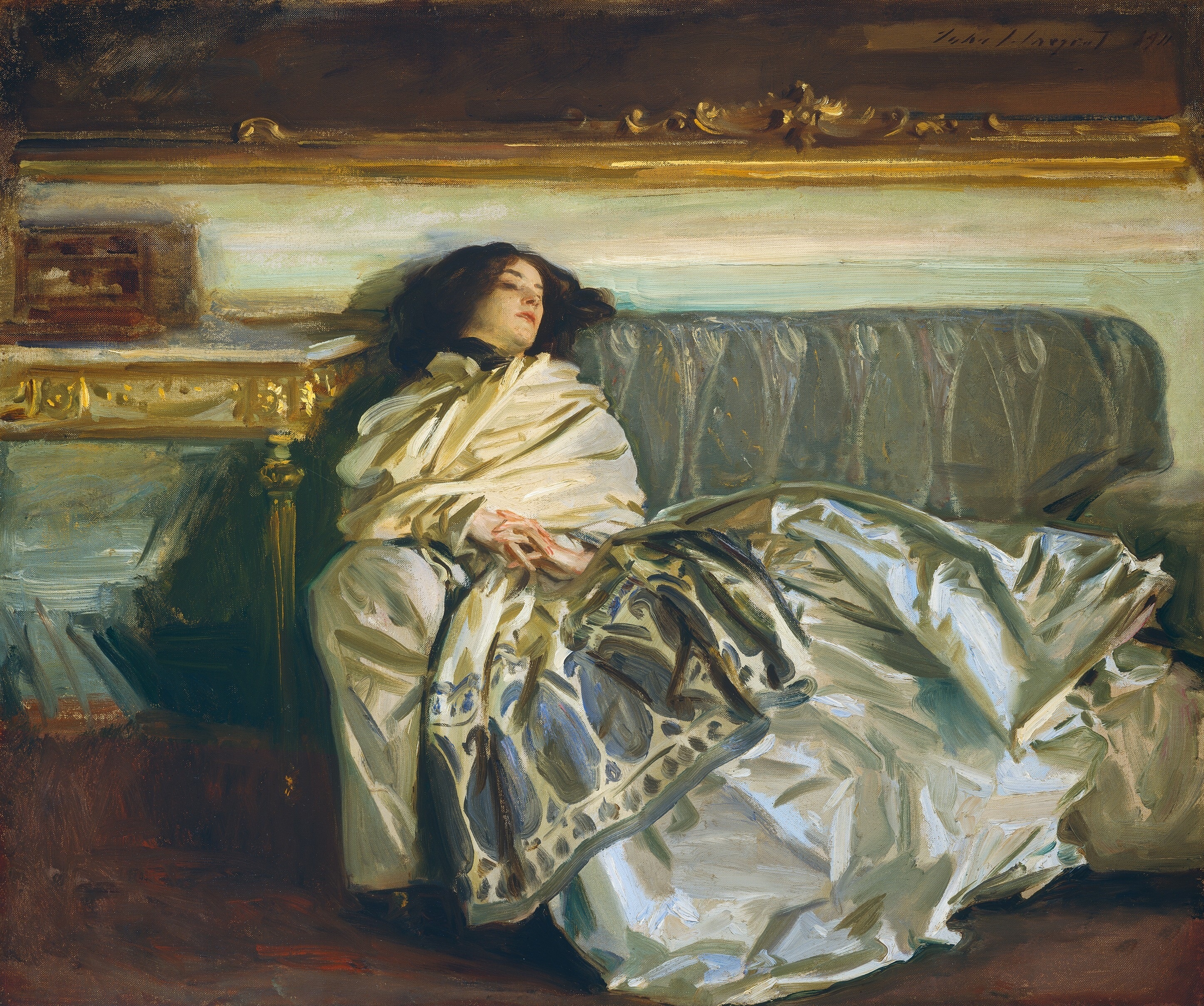 John Singer Sargent Classic Art Artwork Women Couch 2892x2417