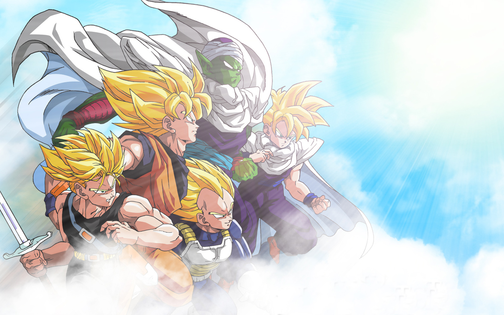 Piccolo Dragon Ball Gohan Dragon Ball Goku Trunks Dragon Ball Vegeta Dragon Ball 1680x1050