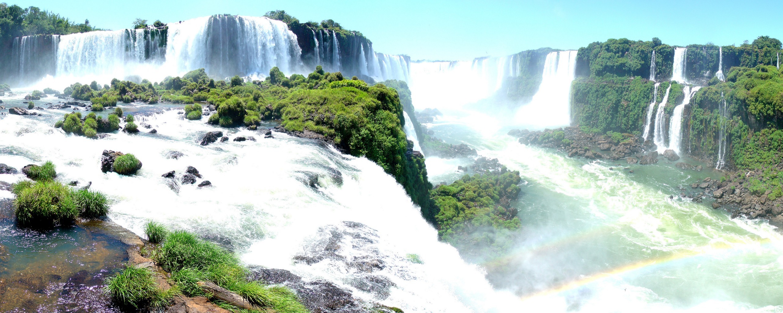 Earth Iguazu Falls 2560x1024