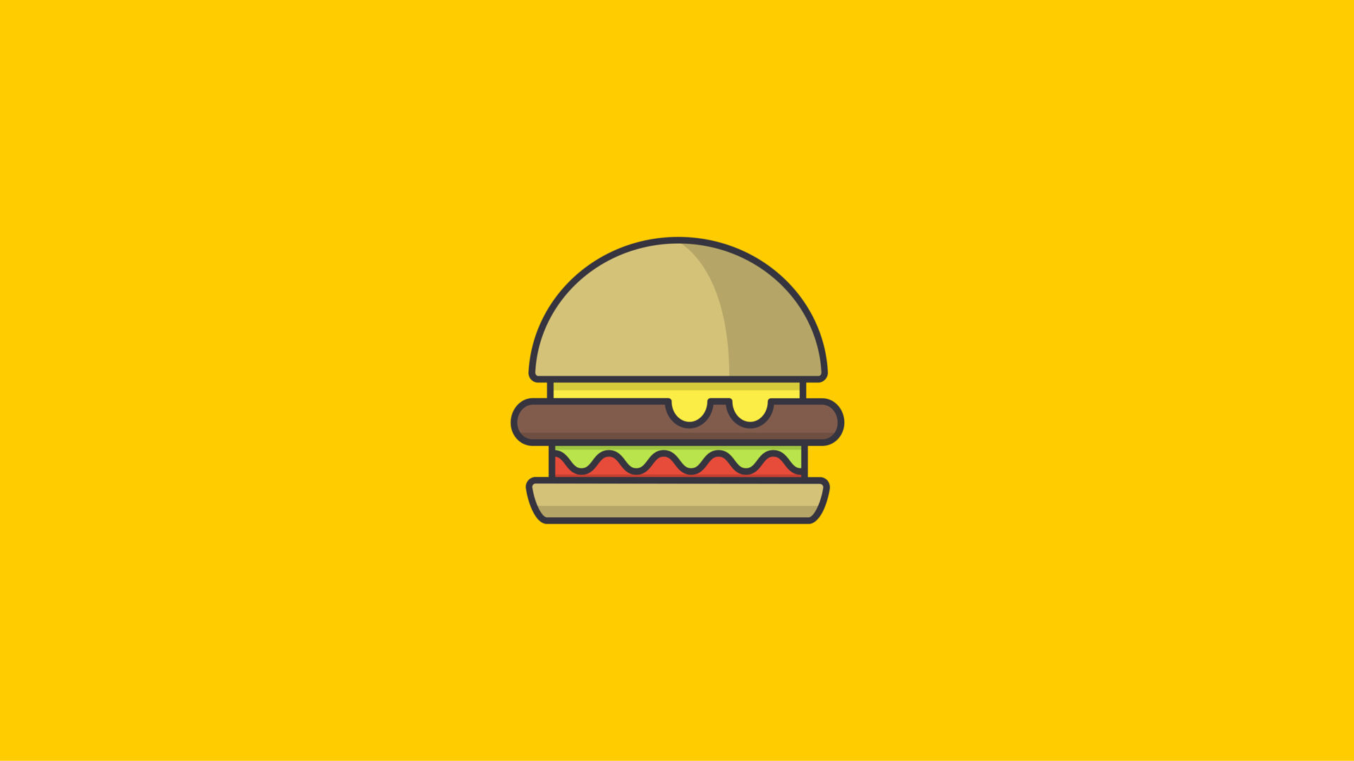 Food Hamburgers Minimalism 1920x1080