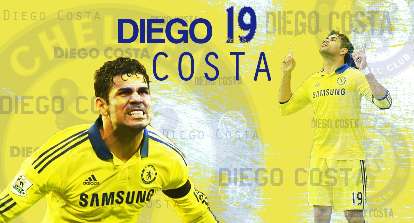 Soccer Men Diego Costa Chelsea FC Football Player 1422x768