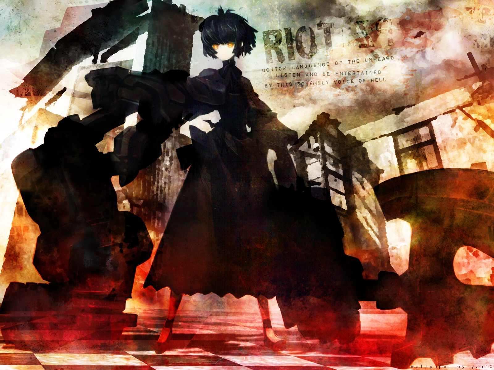 Strength Black Rock Shooter 1600x1200