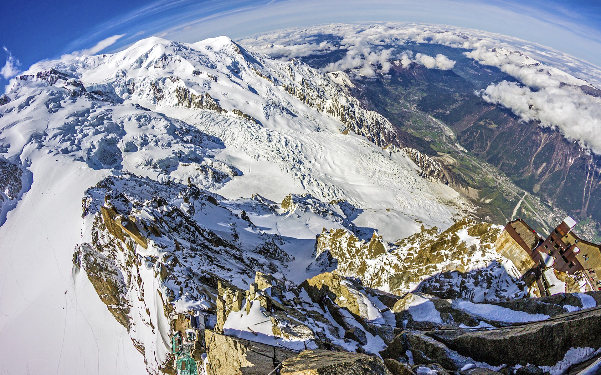 Landscape Mont Blanc Mountains Nature 1920x1200
