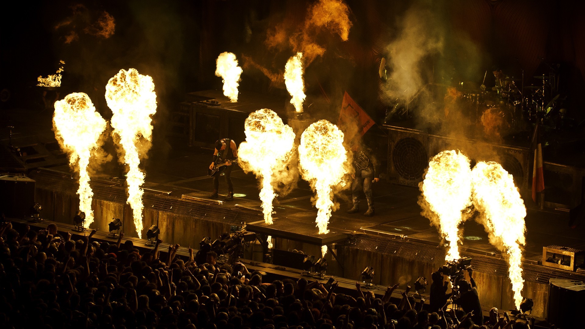 Rammstein Music Fire 1920x1080