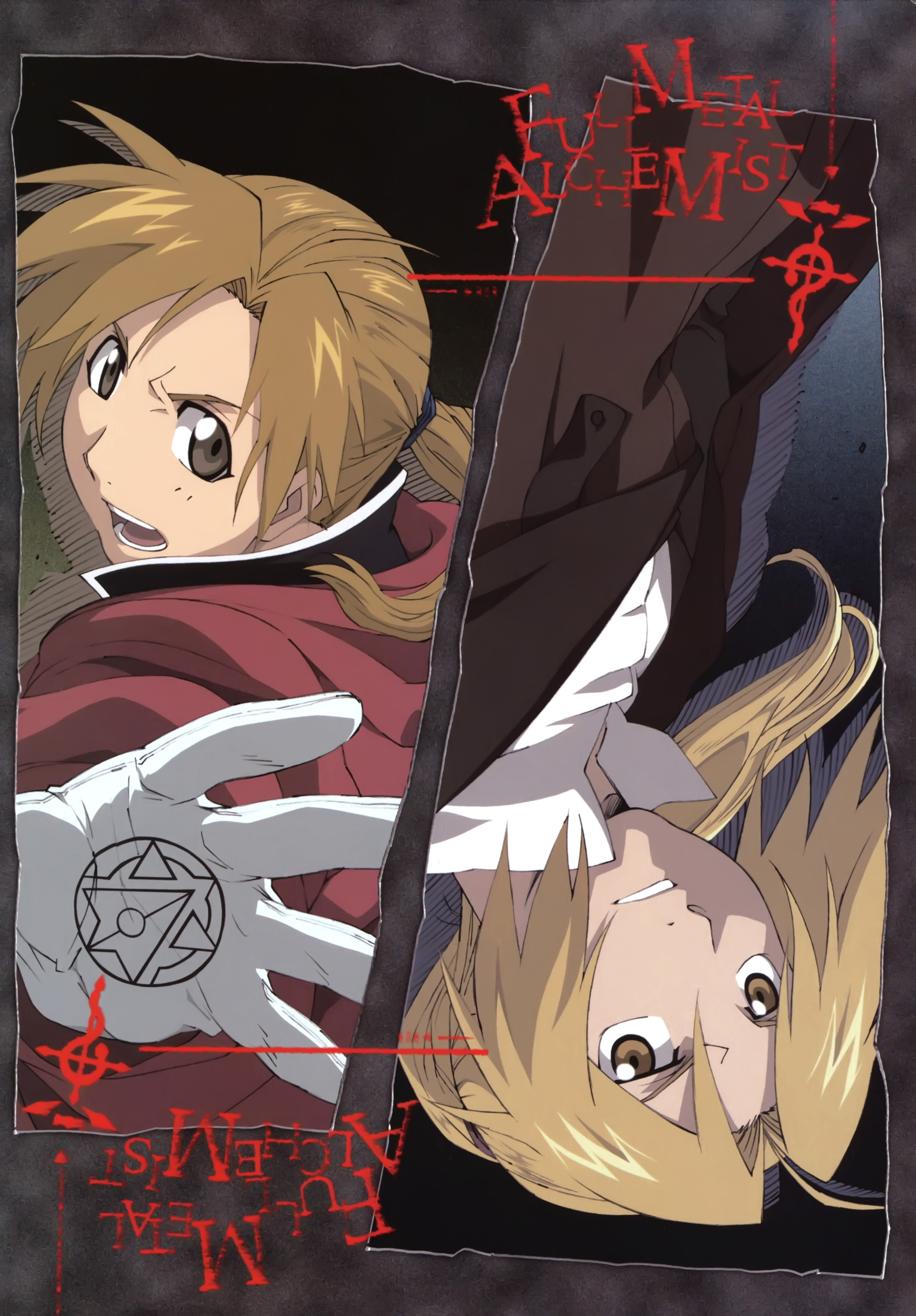 Anime Full Metal Alchemist Elric Edward 4829x6934