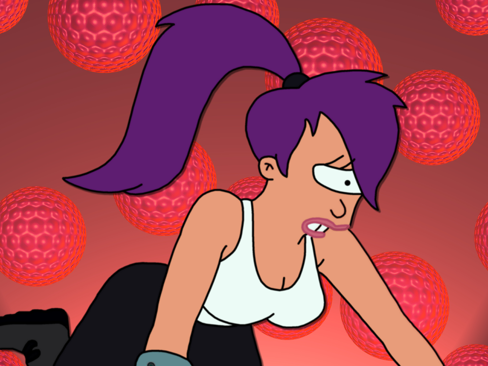 Futurama Leela Futurama 1600x1200