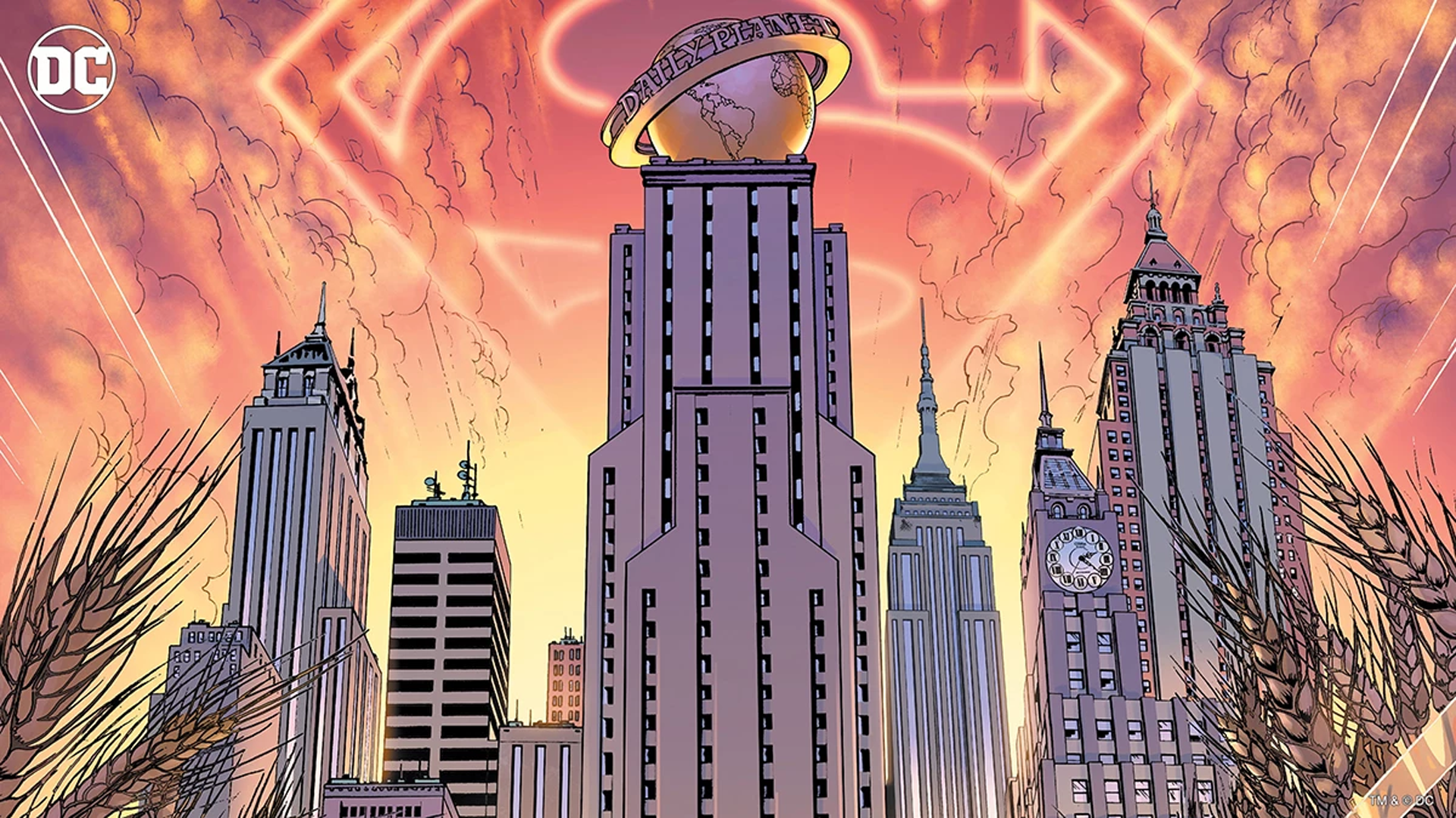 DC Comics Gotham City Metropolis Justice League 1920x1080