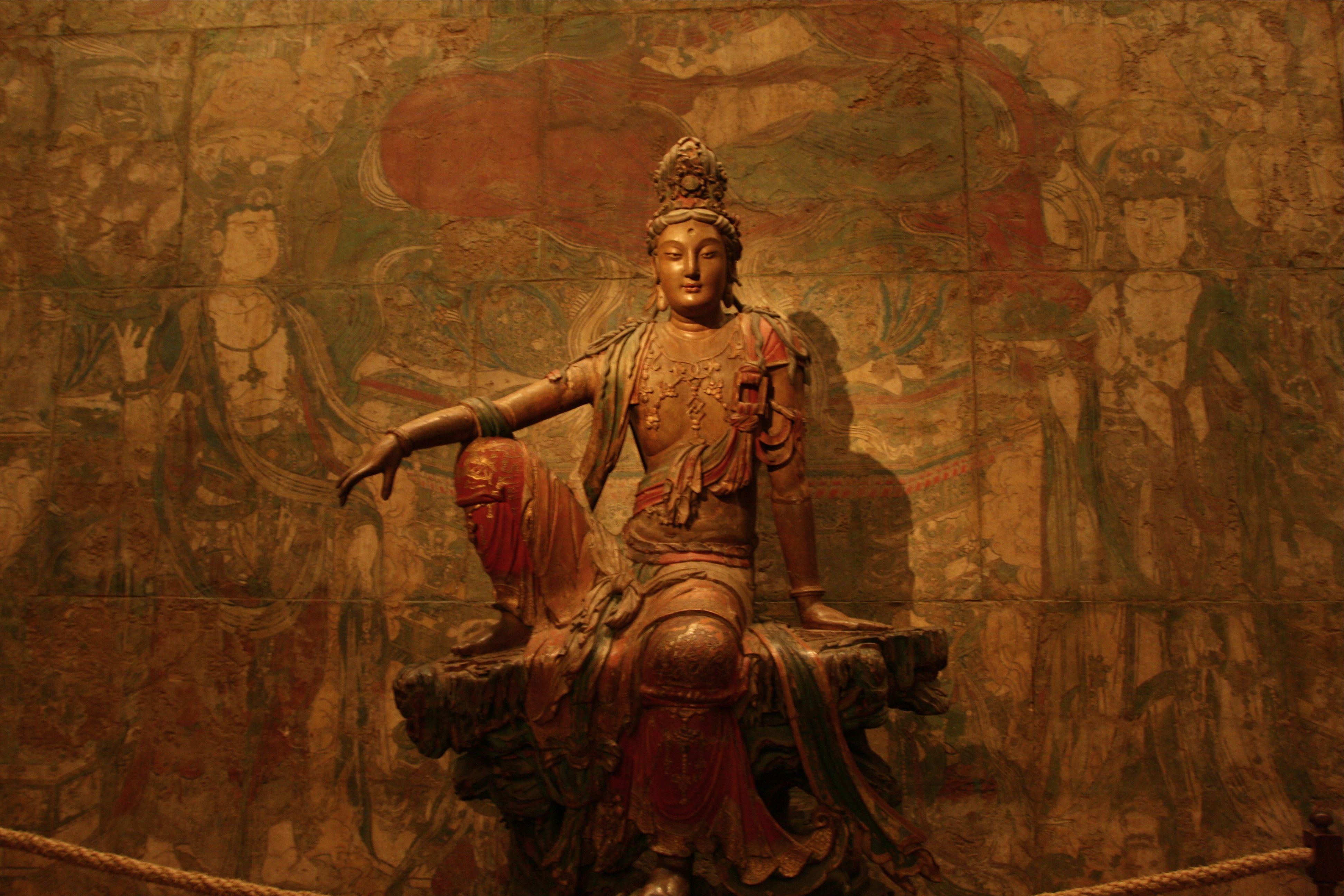 Buddha Spiritual Buddhism Hinduism Statue Religious 3888x2592