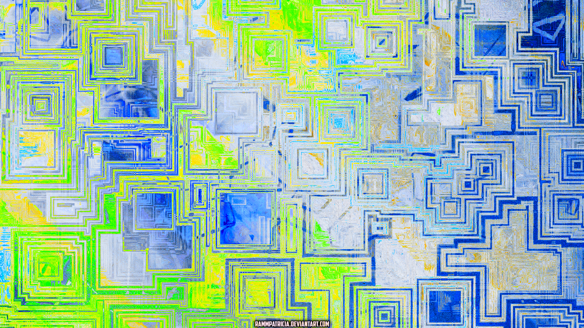 Digital Digital Art RammPatricia Abstract Lime Watermarked 1920x1080