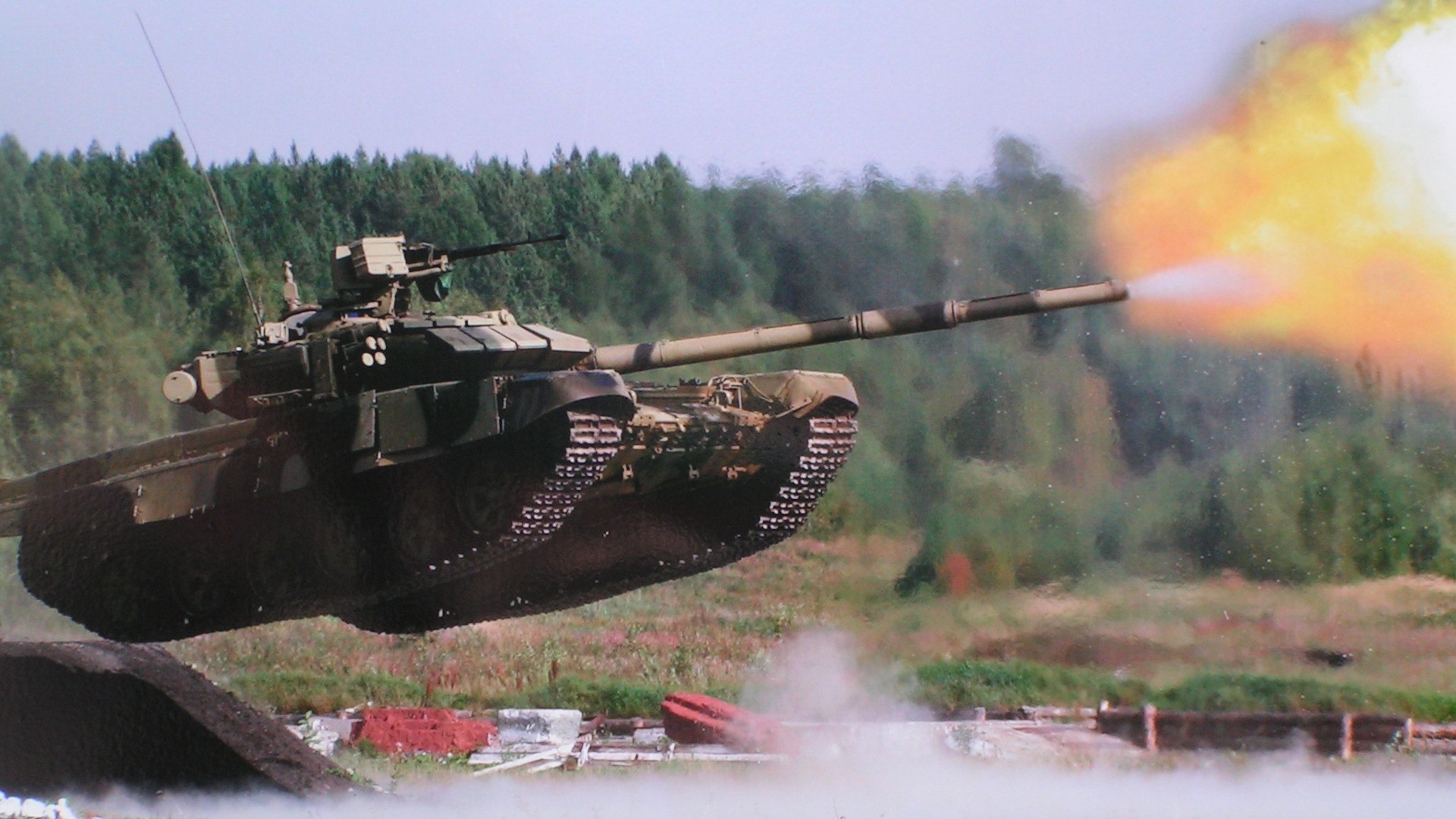 Military Tank Russian Army T 90 1920x1080