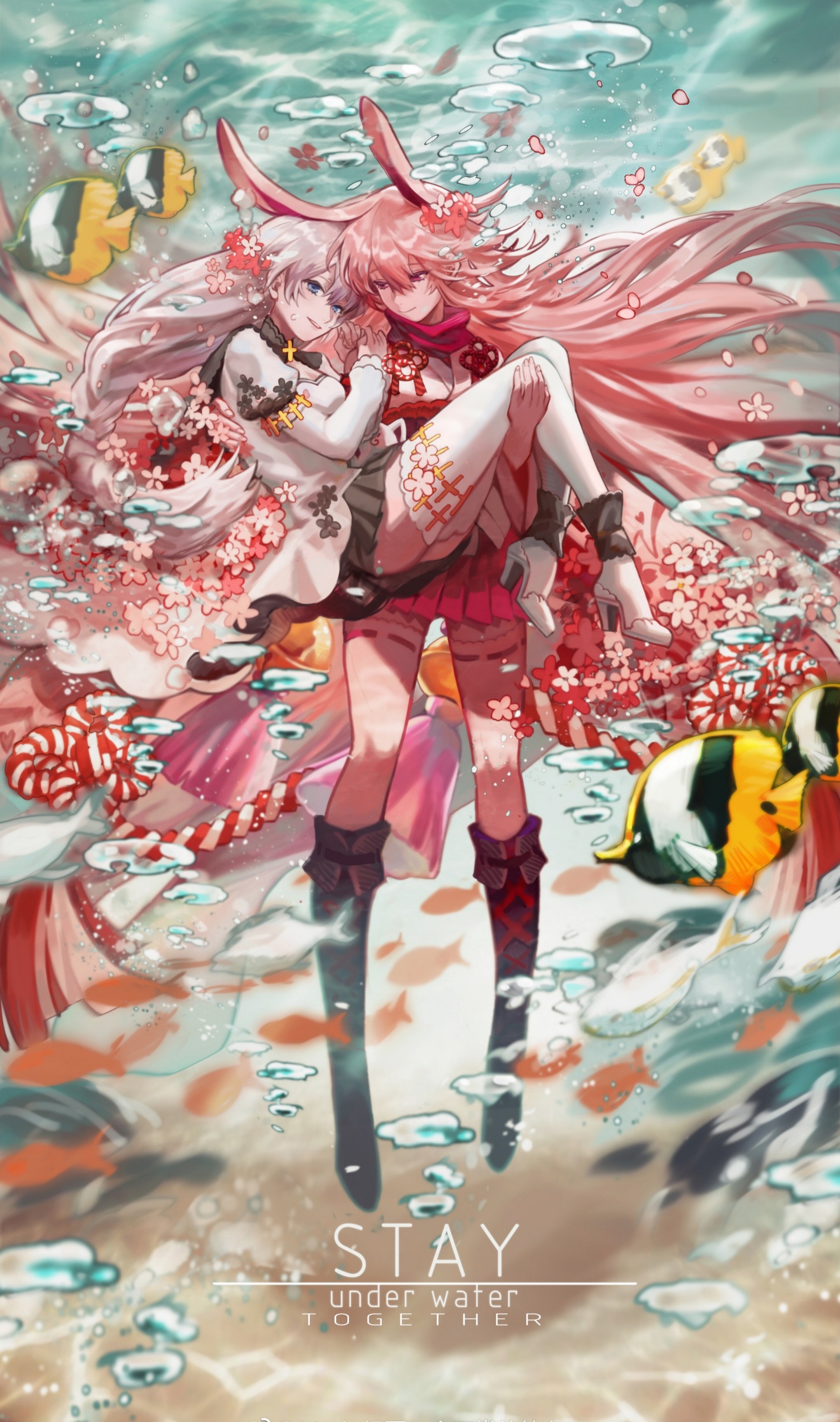 Artwork Anime Anime Girls 2D Digital Digital Art Yae Sakura Portrait Display Vertical 1320x2233