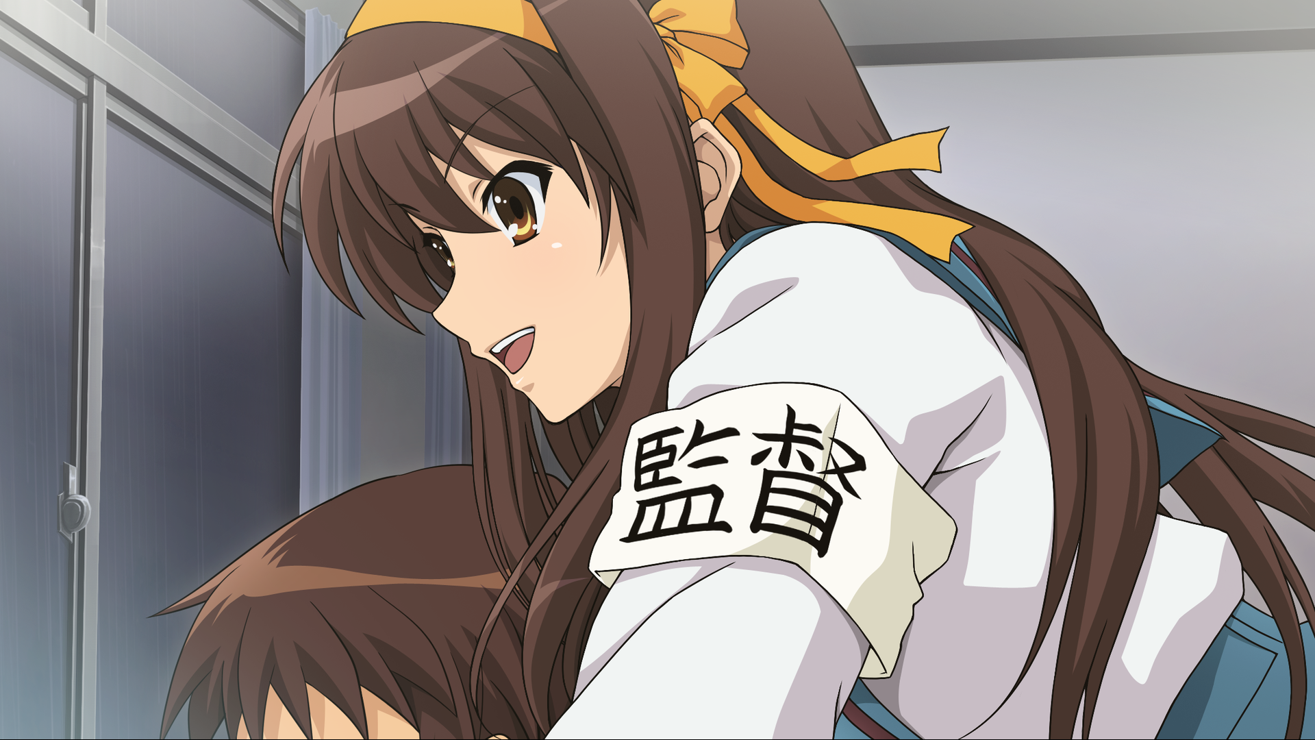 Haruhi Suzumiya Kyon Haruhi Suzumiya Haruhi No Yuuutsu 1920x1080