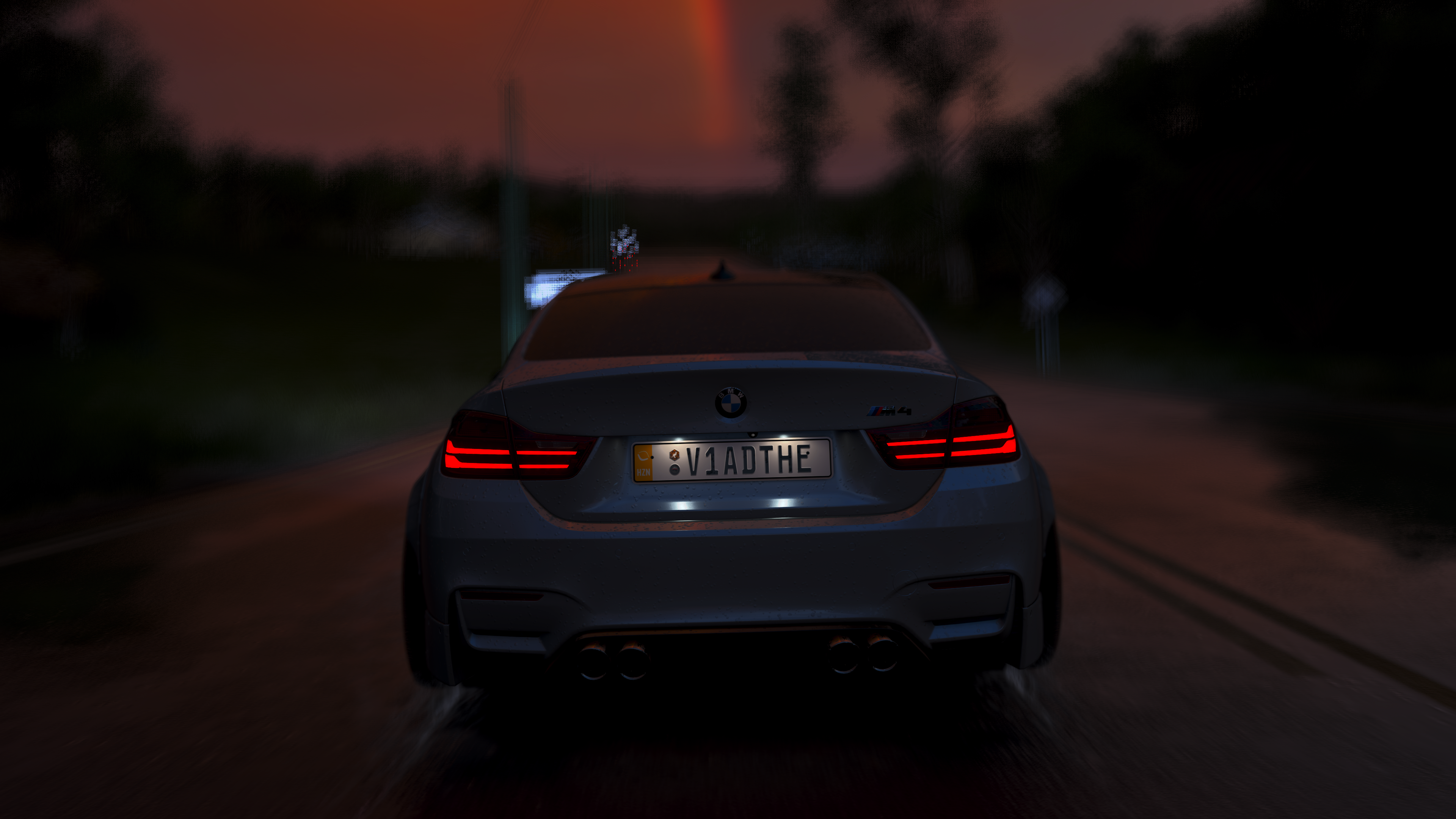 Forza Forza Horizon 3 BMW Forza Horizon Car BMW F80 F82 F83 Rear View 3840x2160