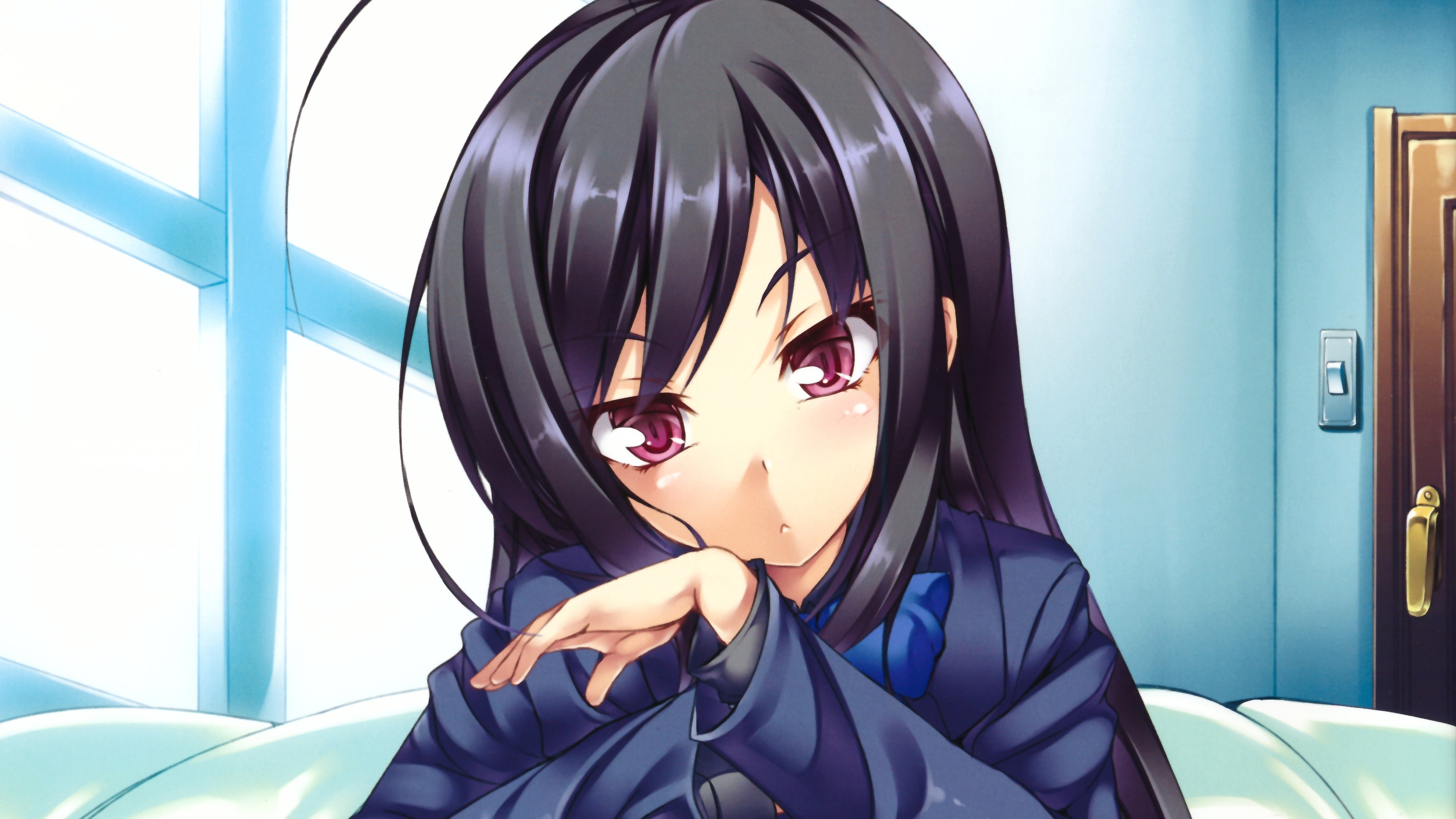 Anime Anime Girls Kuroyukihime Accel World 4000x2250