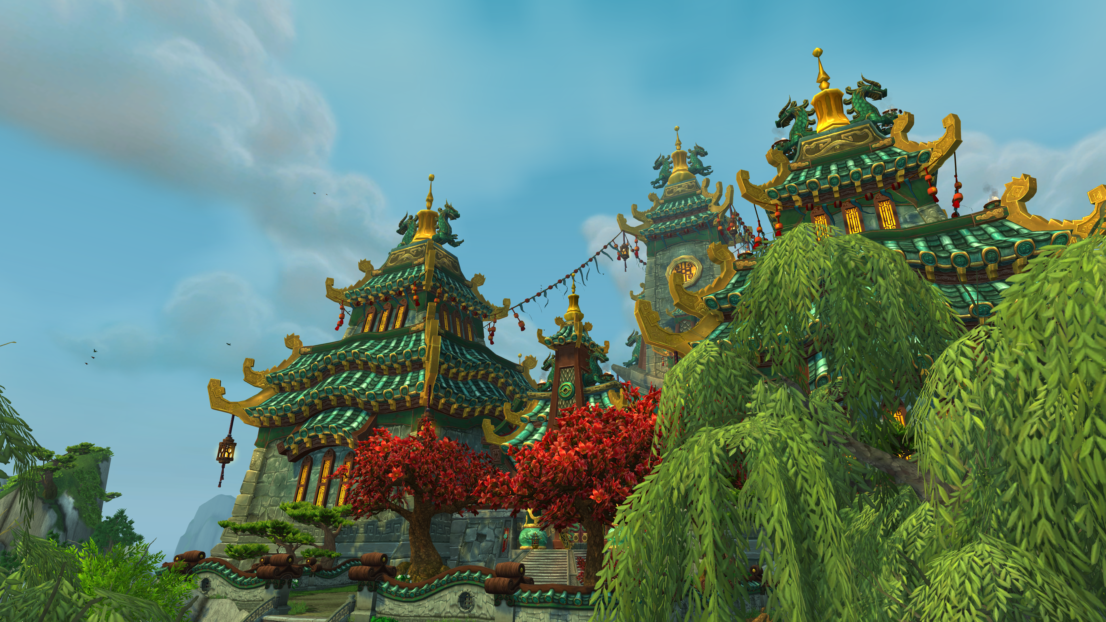 World Of Warcraft World Of Warcraft Mists Of Pandaria Video Games 3840x2160