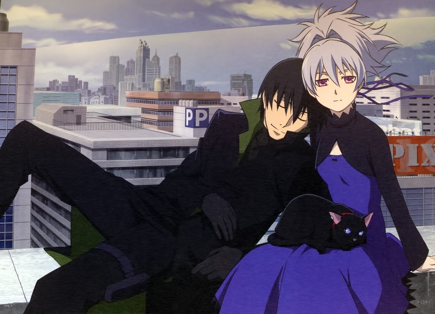 Darker Than Black Yin Hei 1384x1000