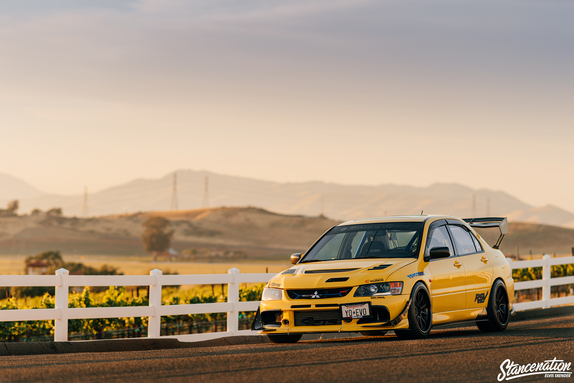 Car Vehicle StanceNation Mitsubishi Mitsubishi Lancer Evolution MR Mitsubishi Lancer Evolution IX 1920x1280