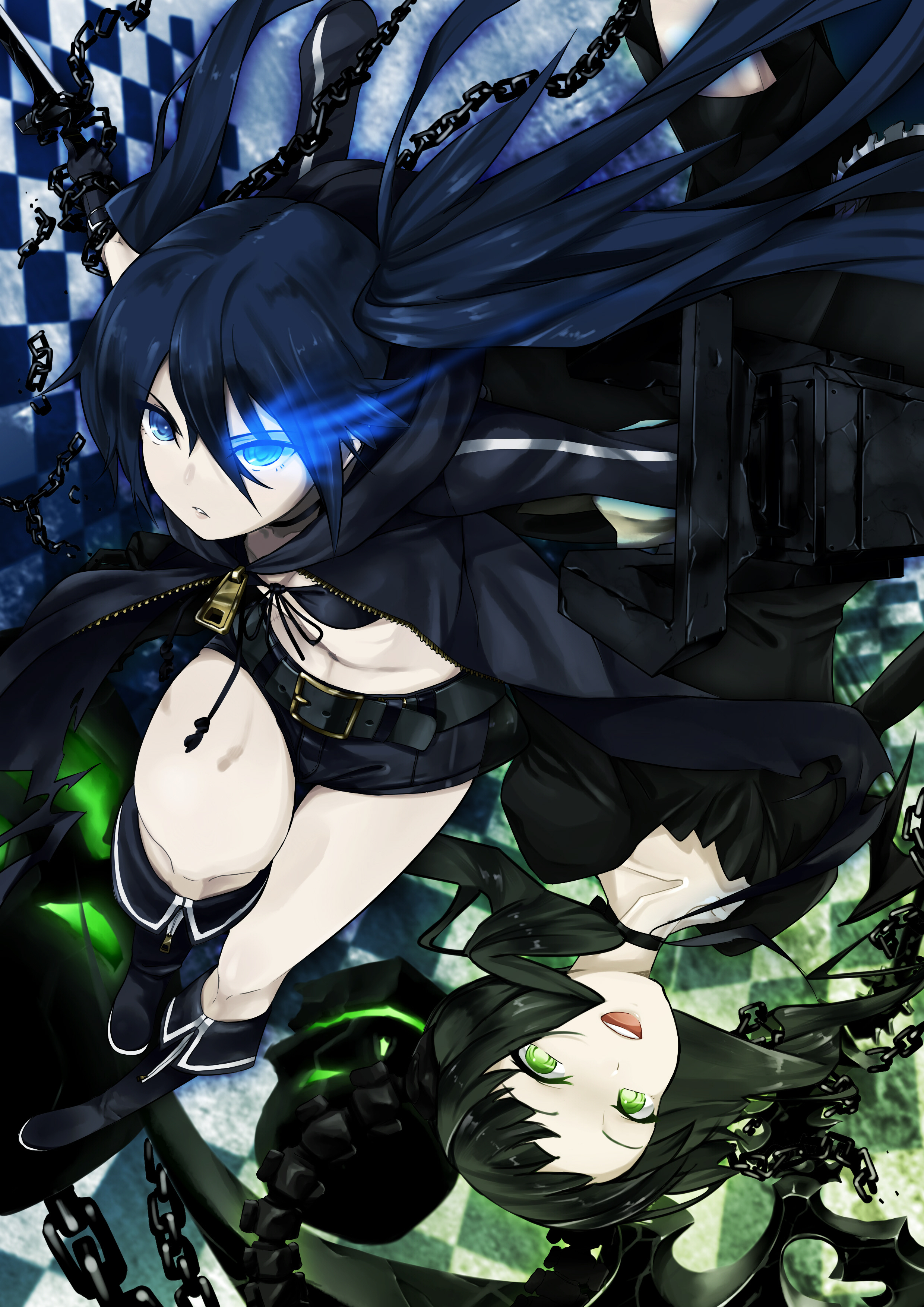 Hot Pants Black Rock Shooter 2480x3507