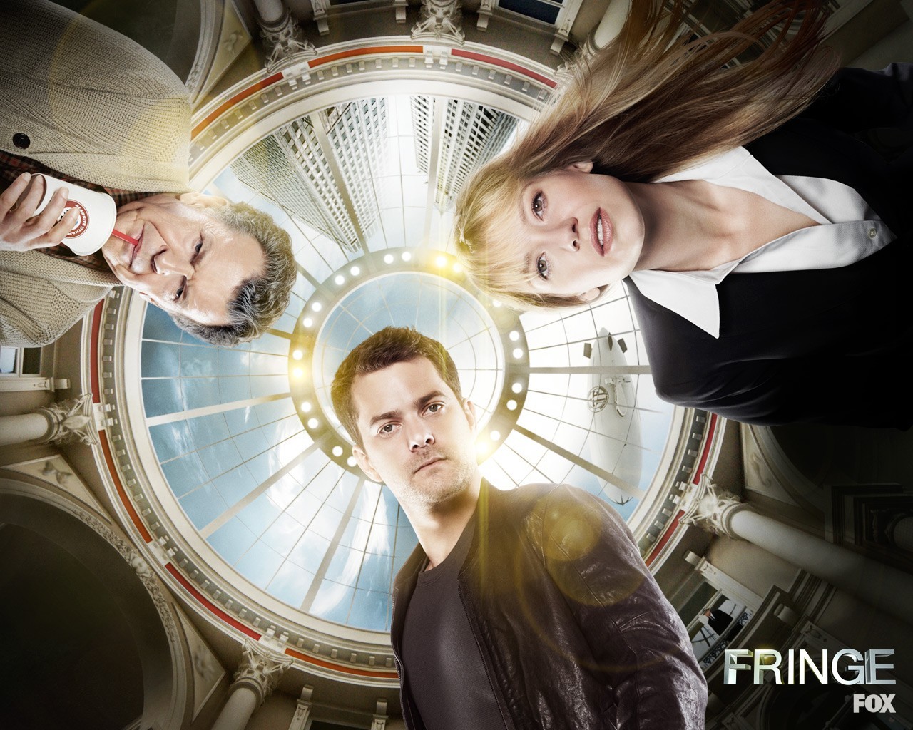 Fringe TV Series Tv Series Movie Poster Anna Torv Actor TV 1280x1024