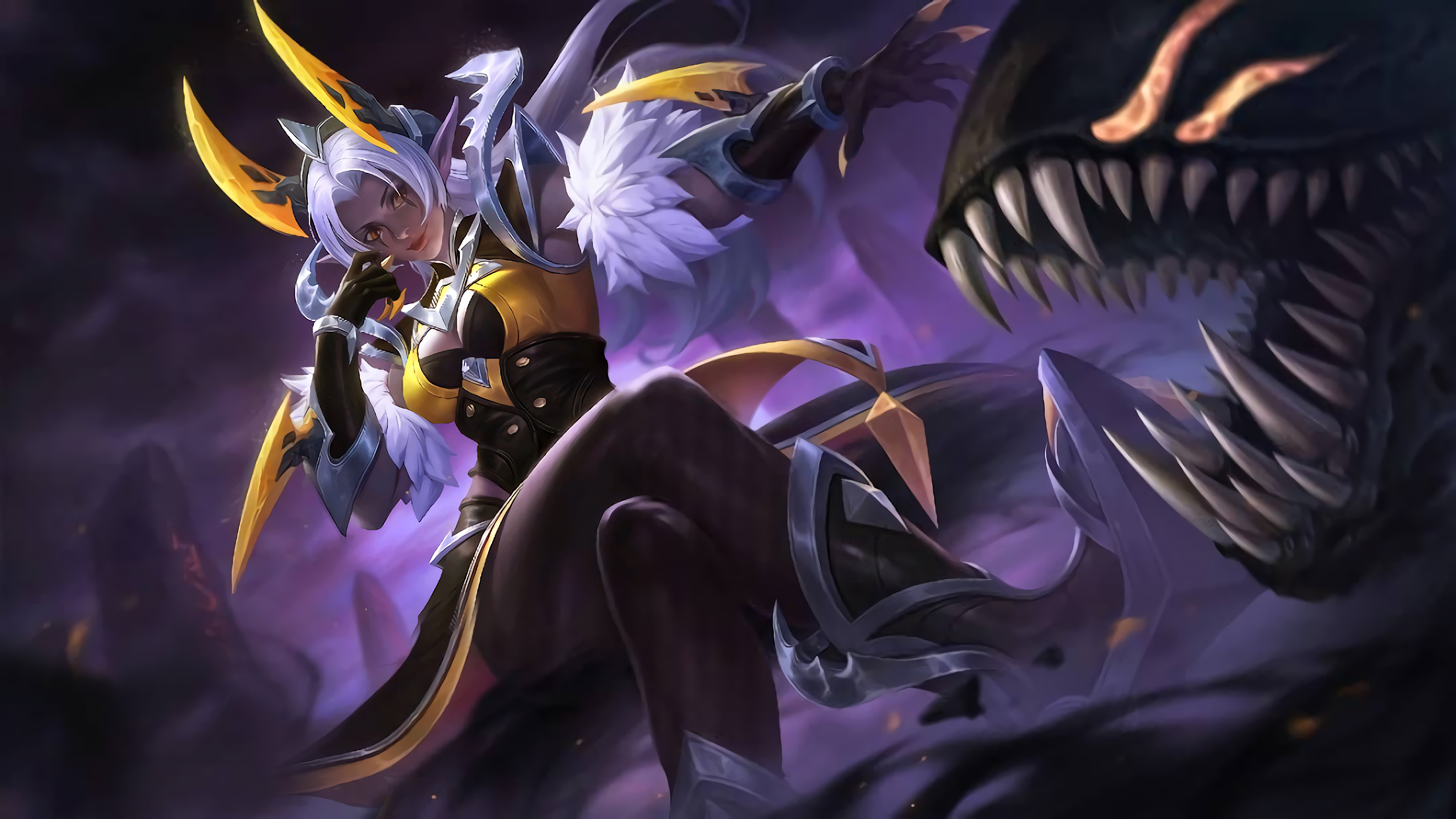 Mobile Legends Selena Wasp Queen 3840x2160