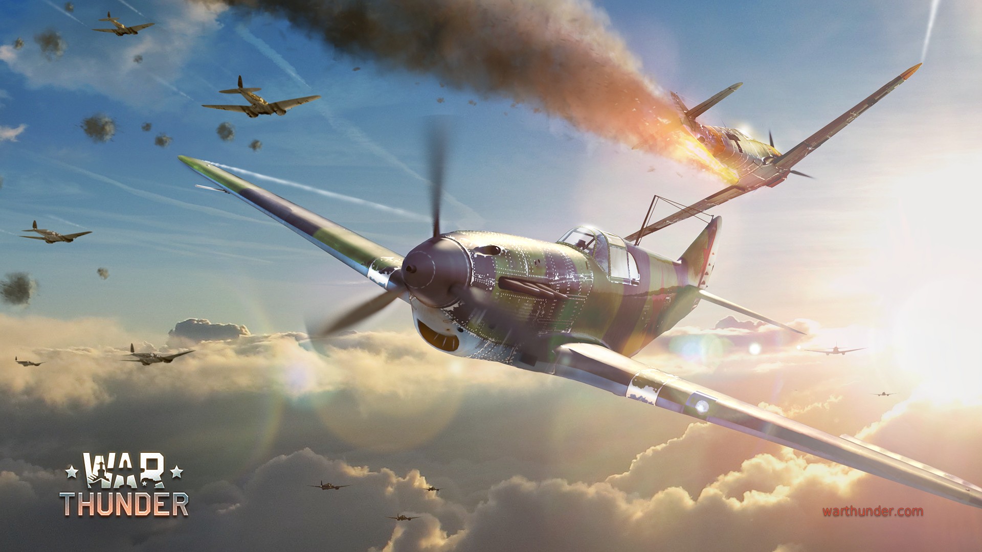 War Thunder Airplane Gaijin Entertainment Video Games 1920x1080