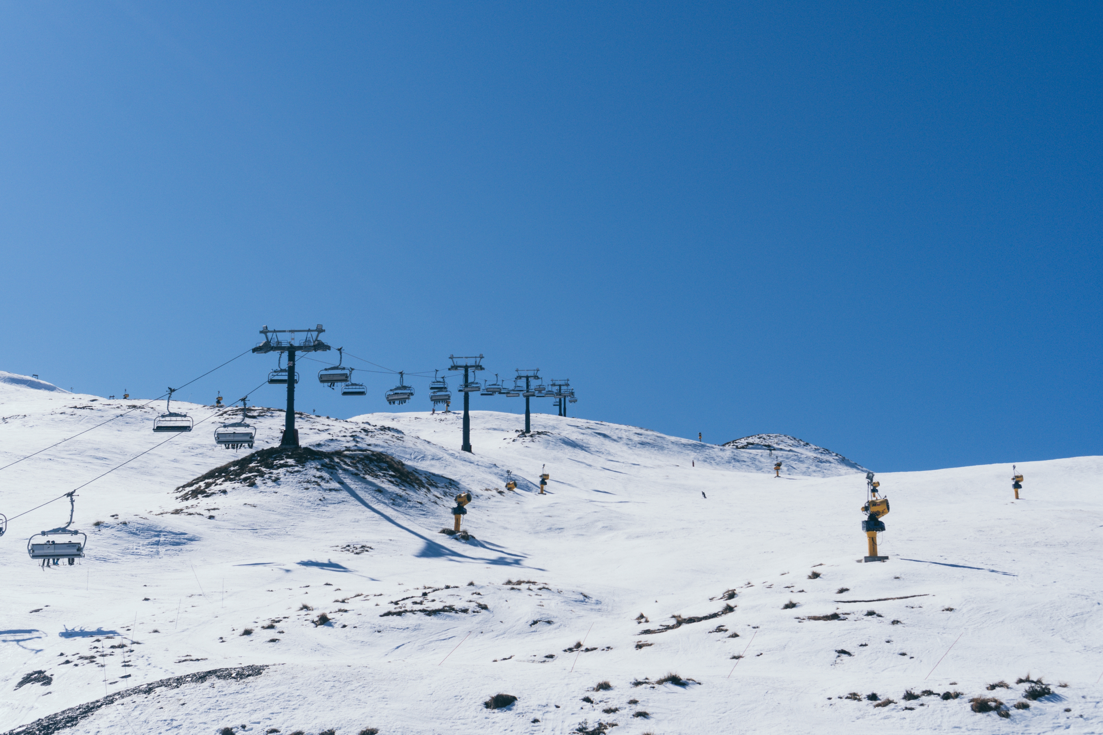 Spring New Zealand Snow Mountains Ski Resort Queenstown 3840x2560
