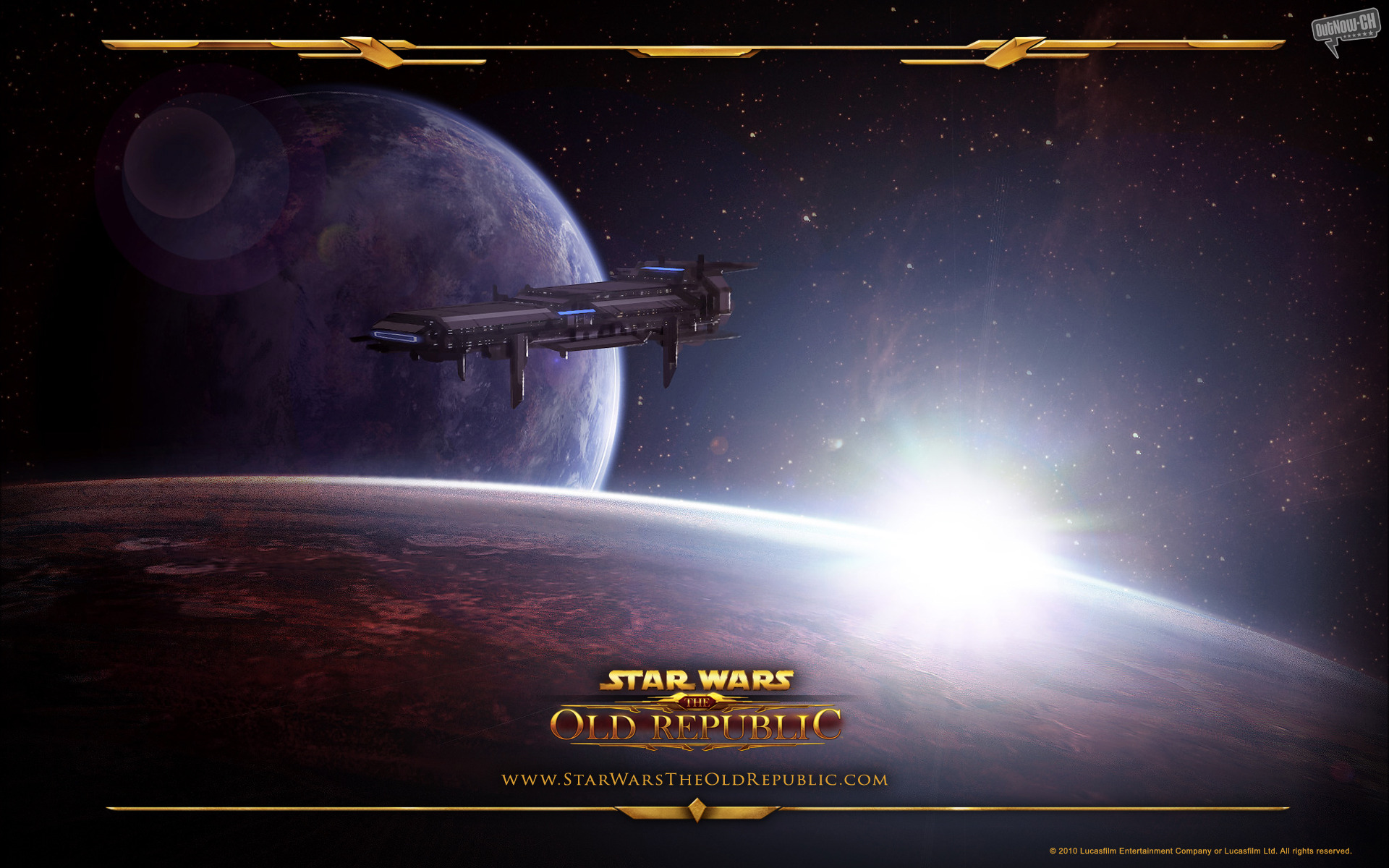 Star Wars Spaceship Planet Space Star Wars The Old Republic 1920x1200