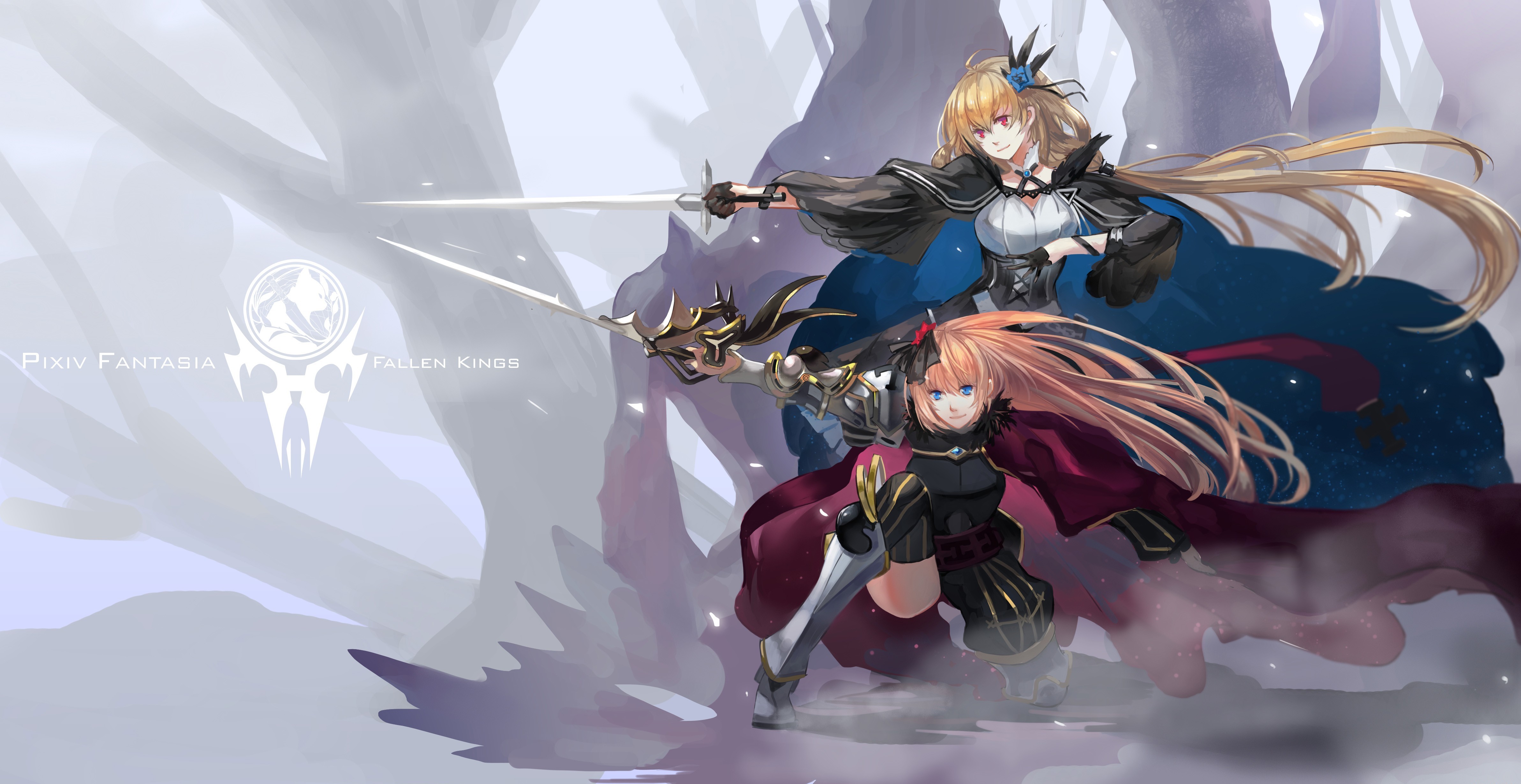 Pixiv Fantasia Pixiv Fantasia FK Pixiv Fantasia Fallen Kings Girl Sword 4770x2460