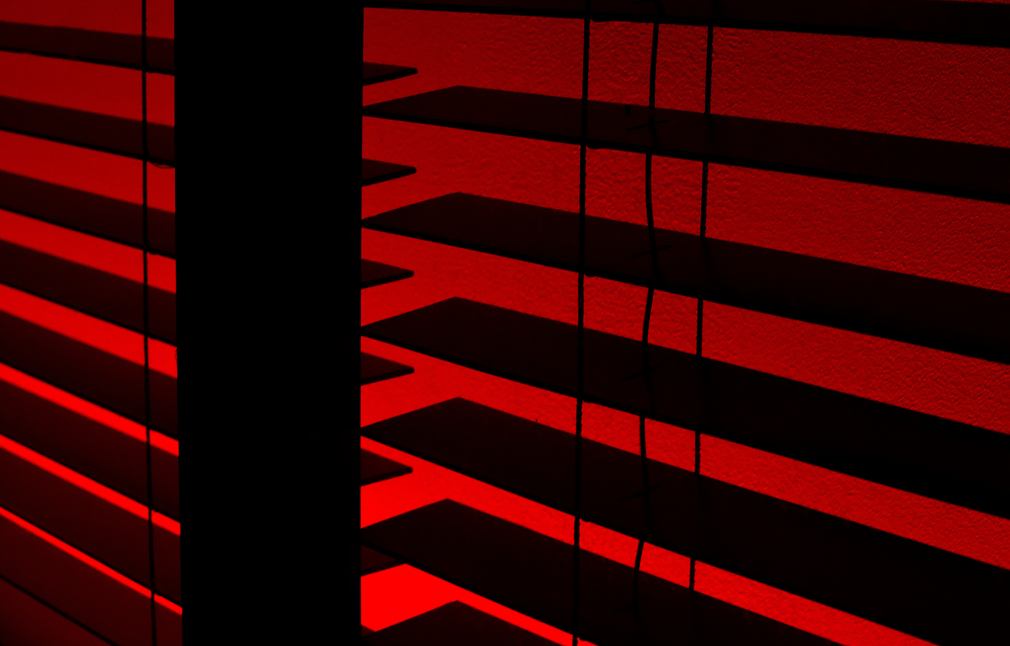 Abstract Red Dark Shadow Digital Art Blinds Contrast 2048x1311